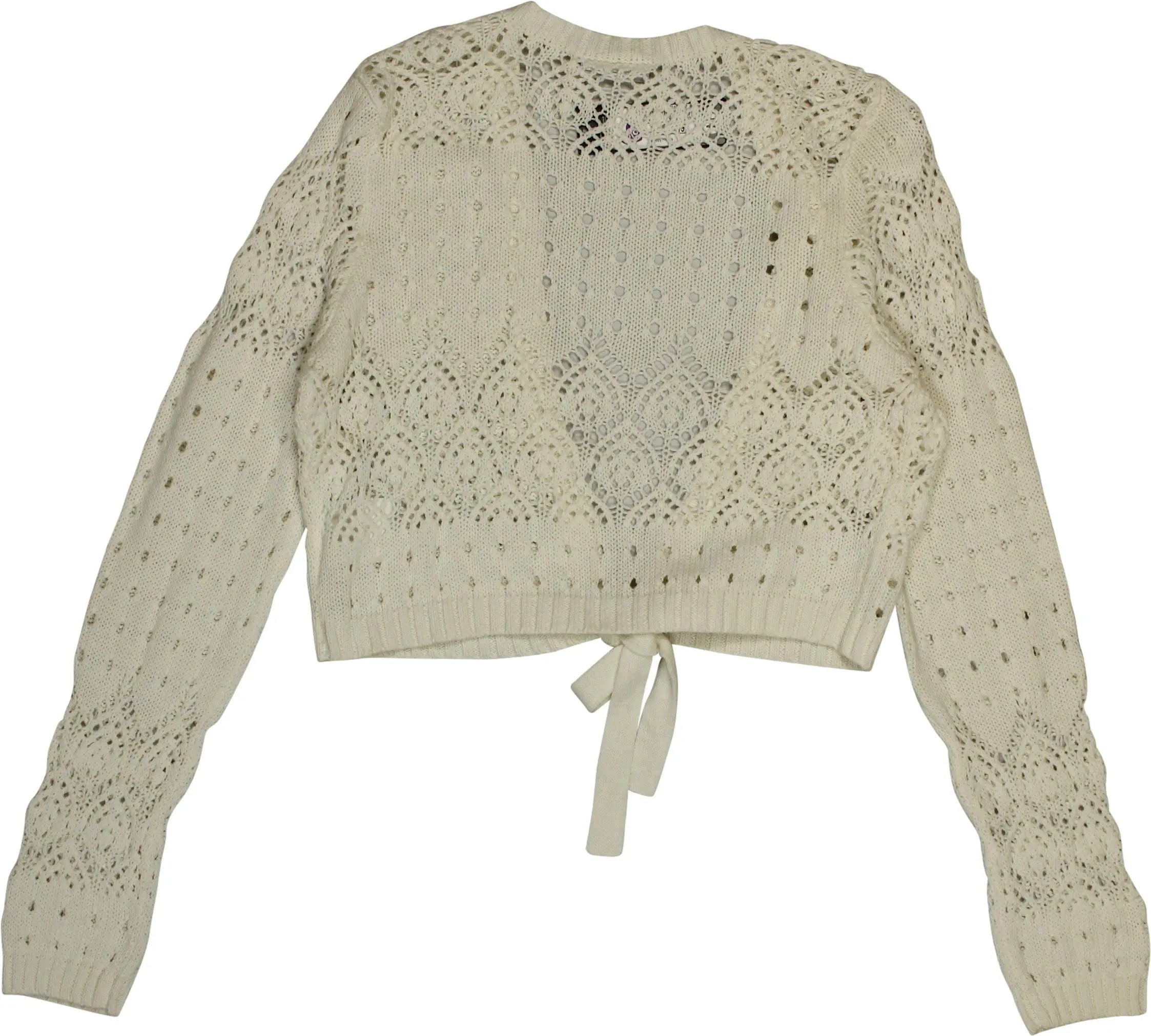 C&A - Crochet Cardigan- ThriftTale.com - Vintage and second handclothing