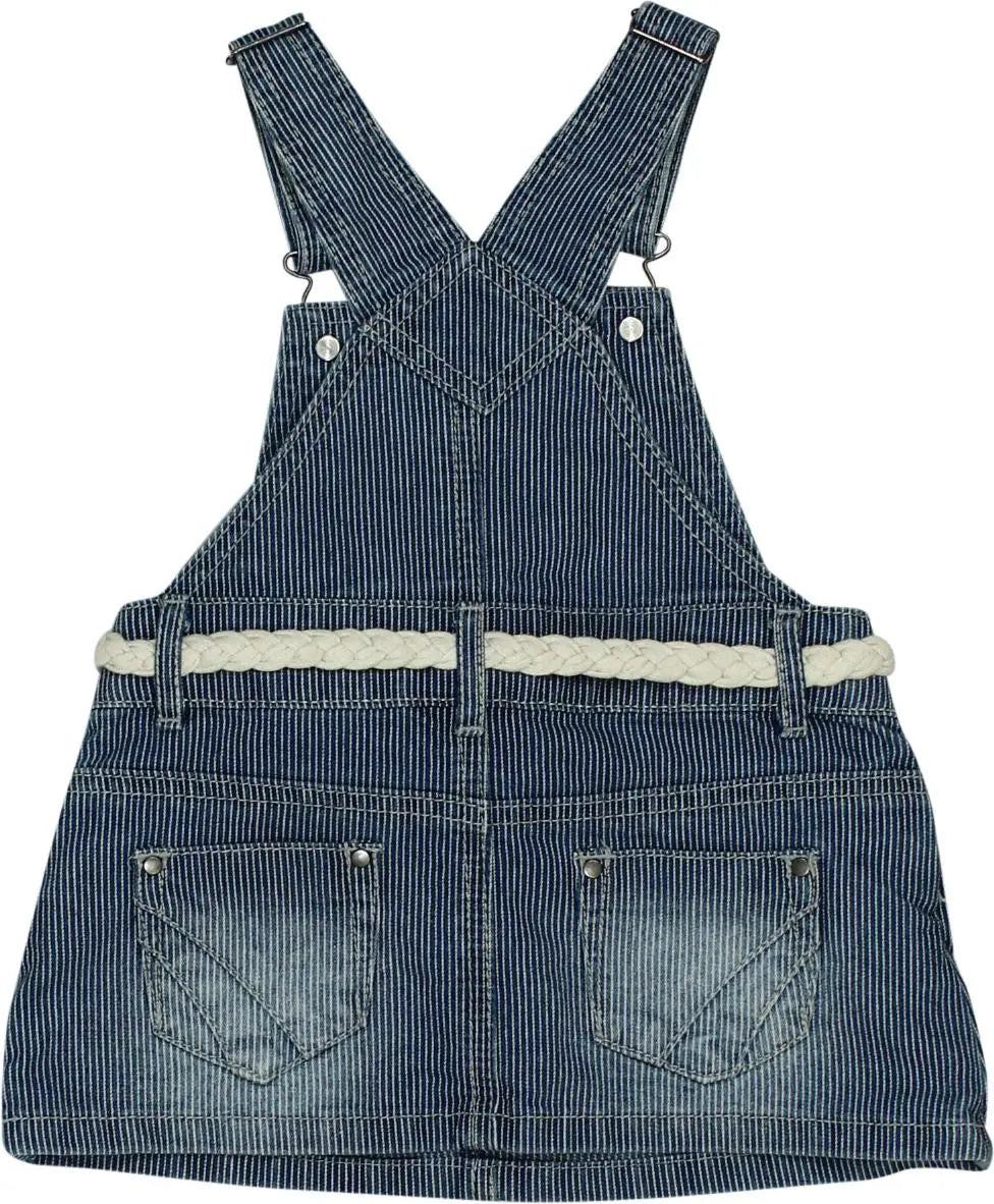 C&A - Dungaree Dress- ThriftTale.com - Vintage and second handclothing