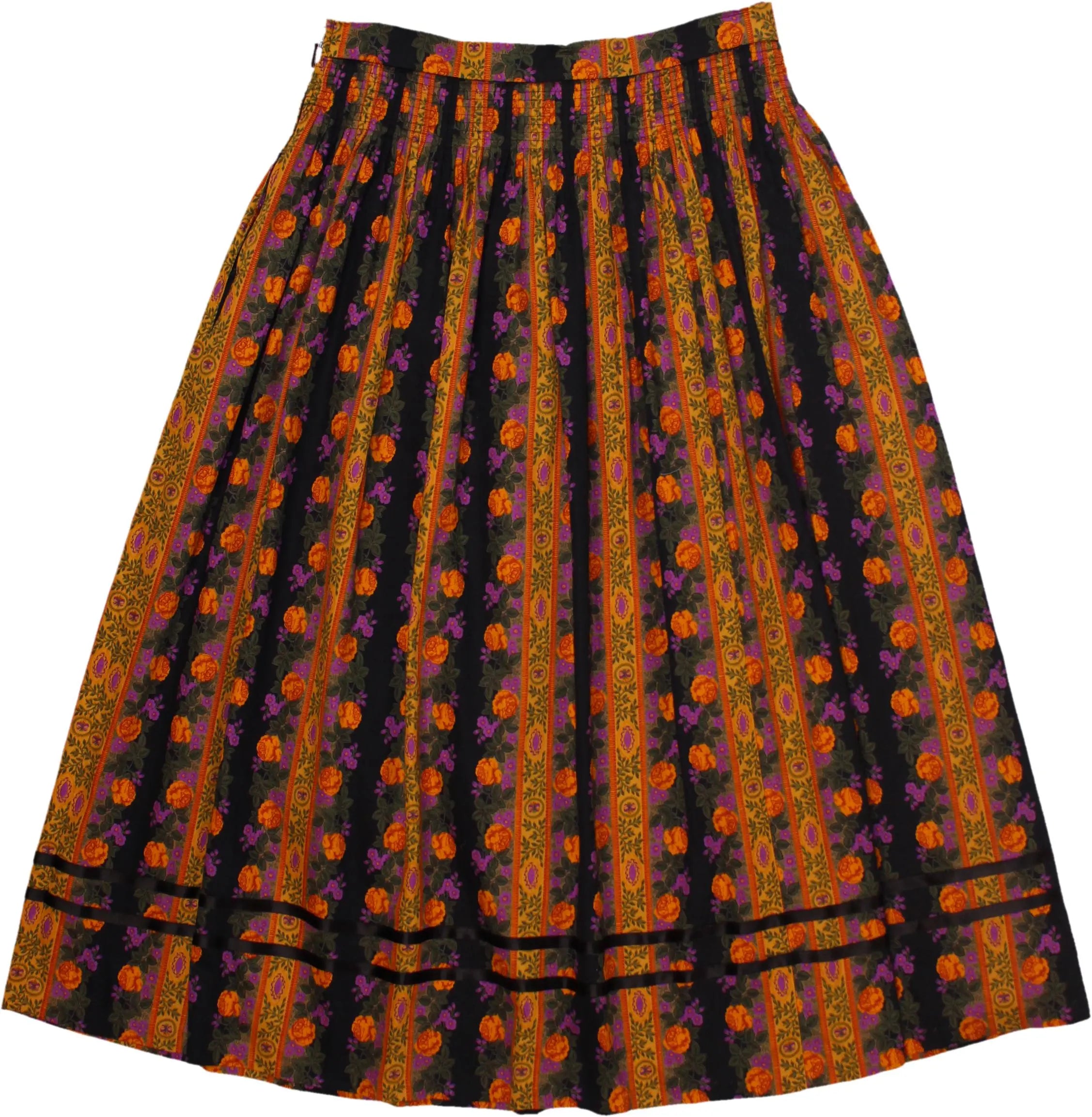 C&A - Folklore Skirt- ThriftTale.com - Vintage and second handclothing