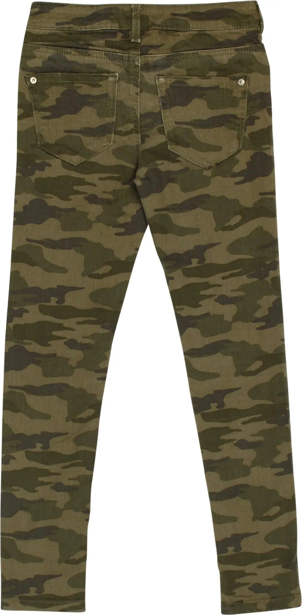 C&A - Green Camouflage Trousers- ThriftTale.com - Vintage and second handclothing