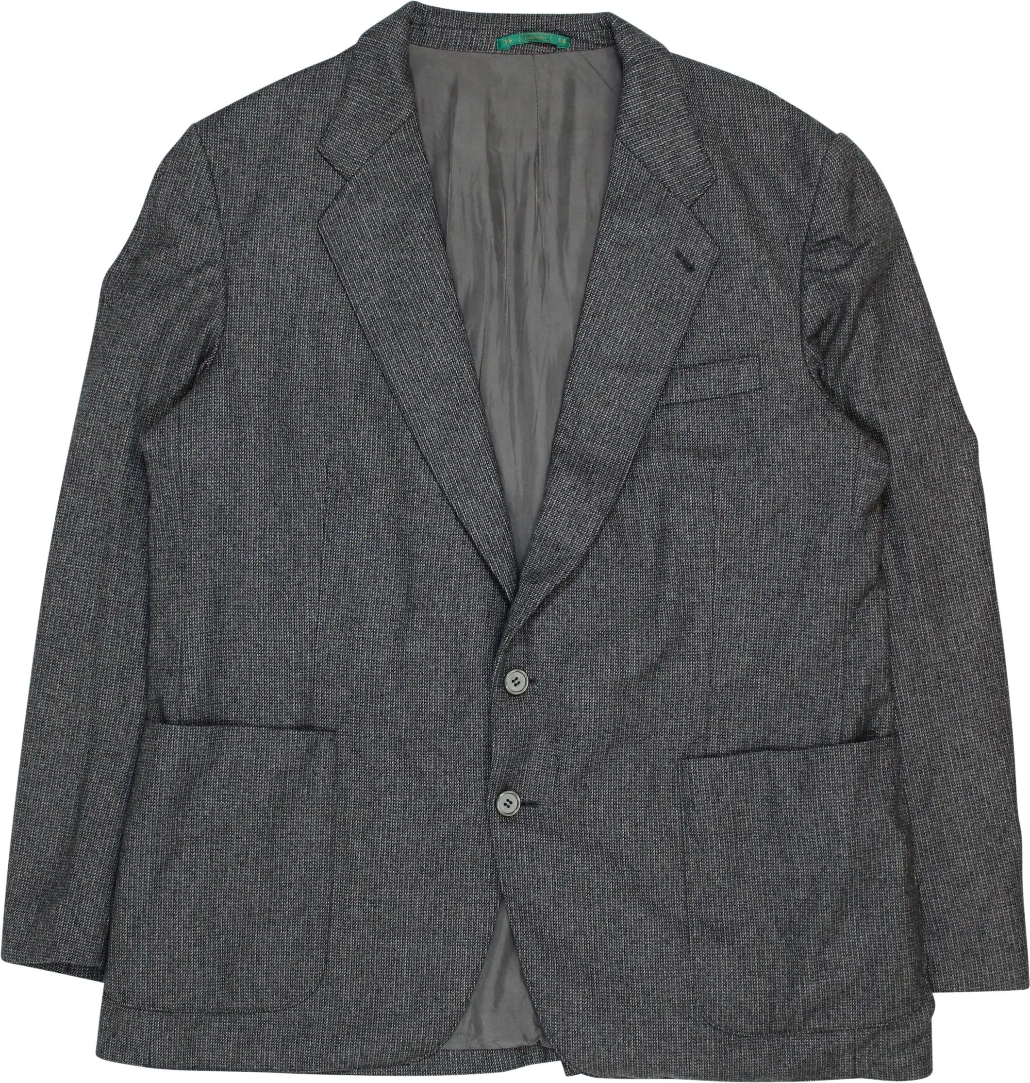C&A - Grey Wool Blend Blazer- ThriftTale.com - Vintage and second handclothing