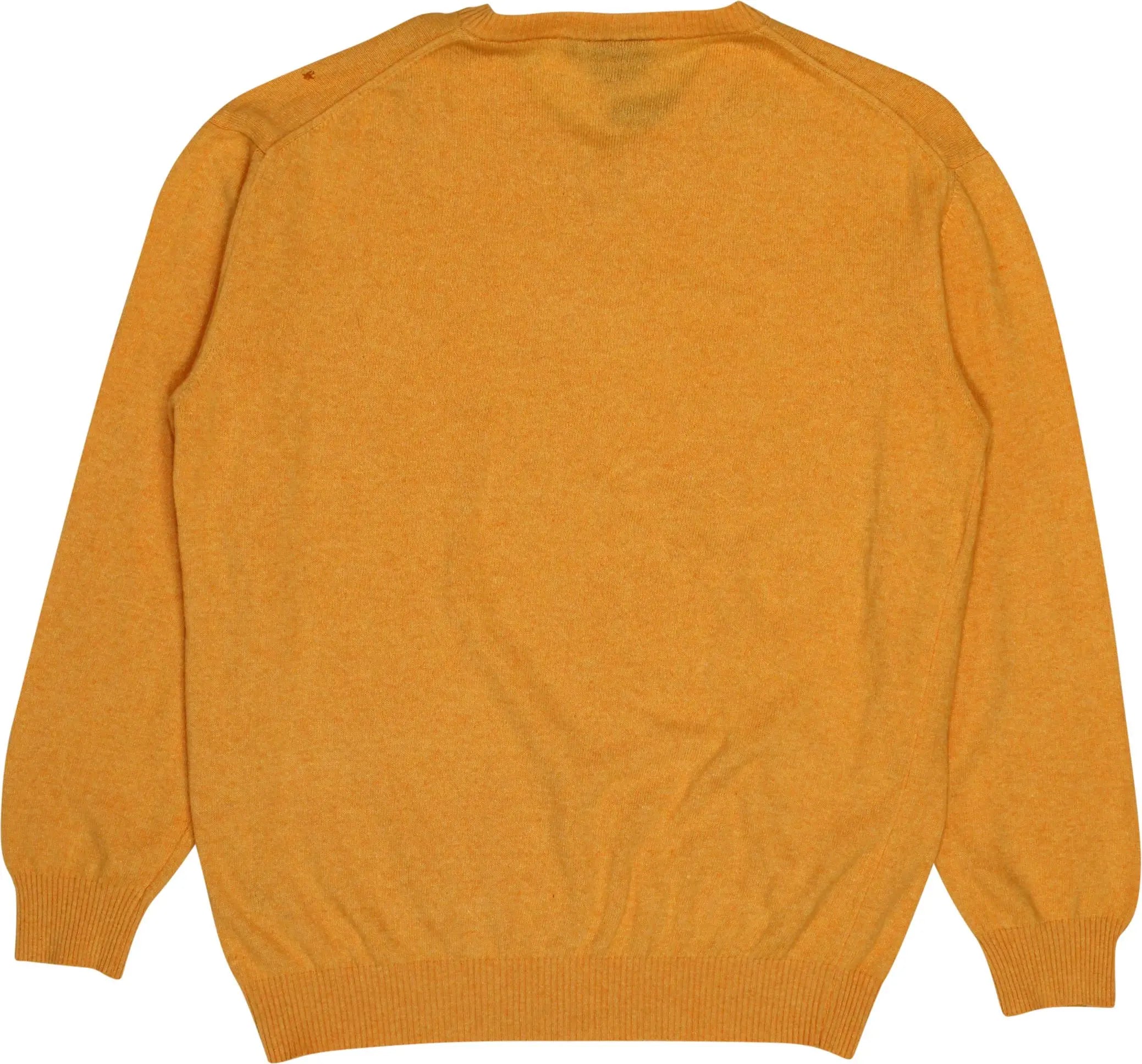 C&A - Orange Plain Jumper- ThriftTale.com - Vintage and second handclothing