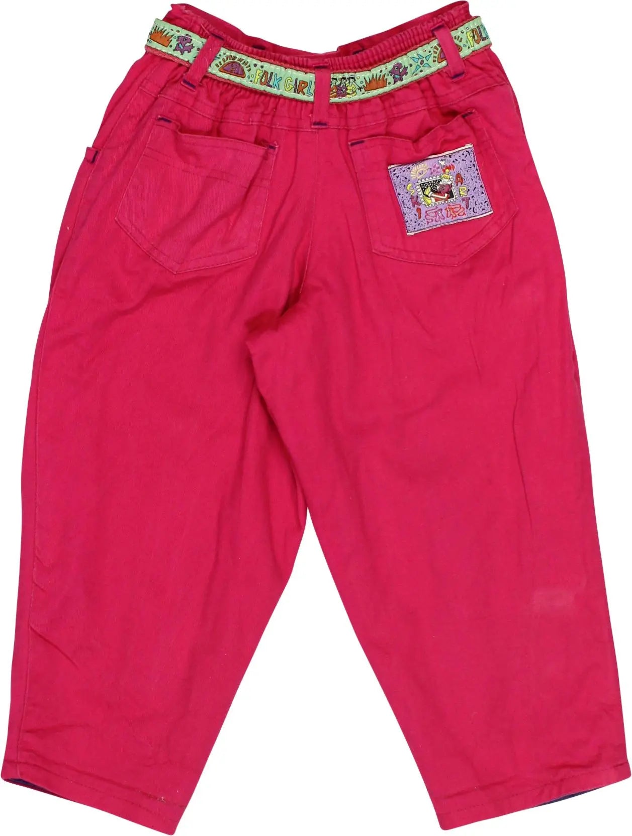 C&A - Pink Trousers- ThriftTale.com - Vintage and second handclothing