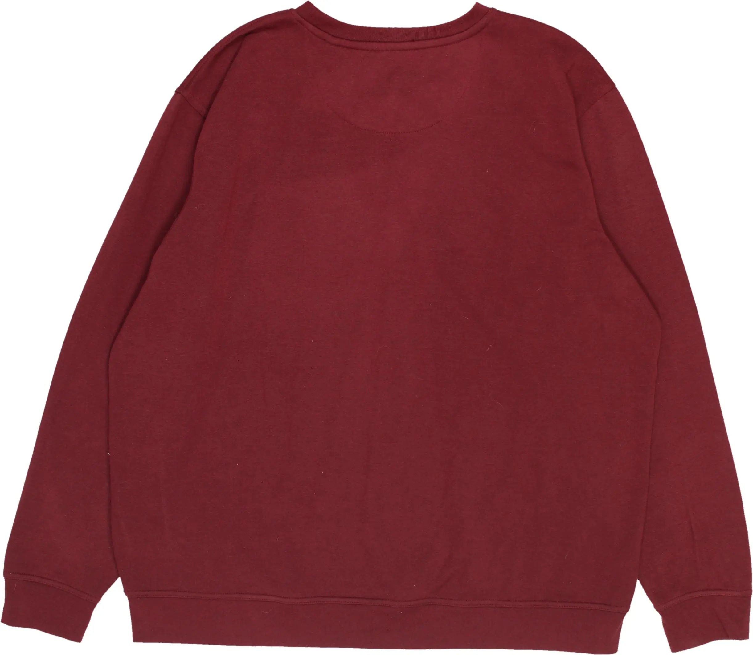 C&A - Red Plain Sweatshirt- ThriftTale.com - Vintage and second handclothing