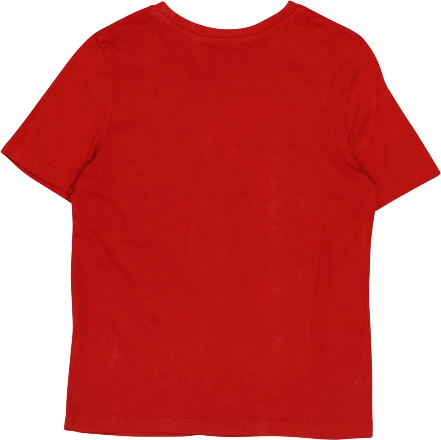 C&A - Red T-shirt- ThriftTale.com - Vintage and second handclothing