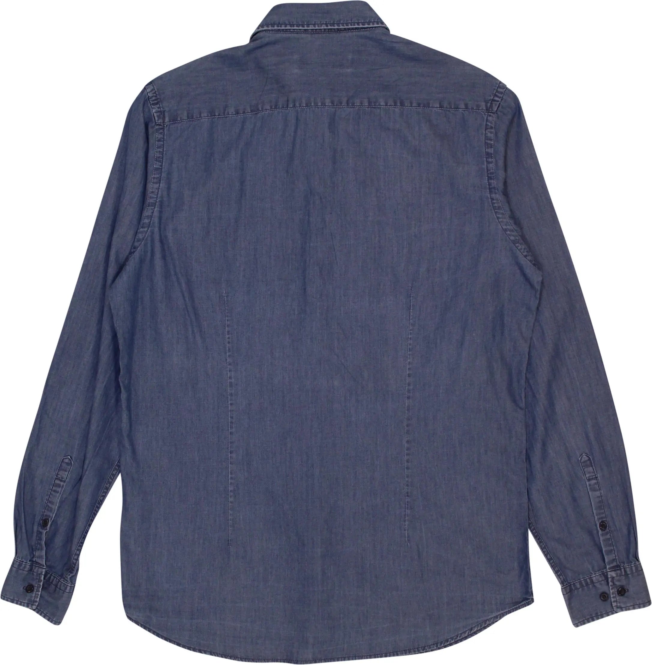 C&A - Slim Fit Denim Shirt- ThriftTale.com - Vintage and second handclothing