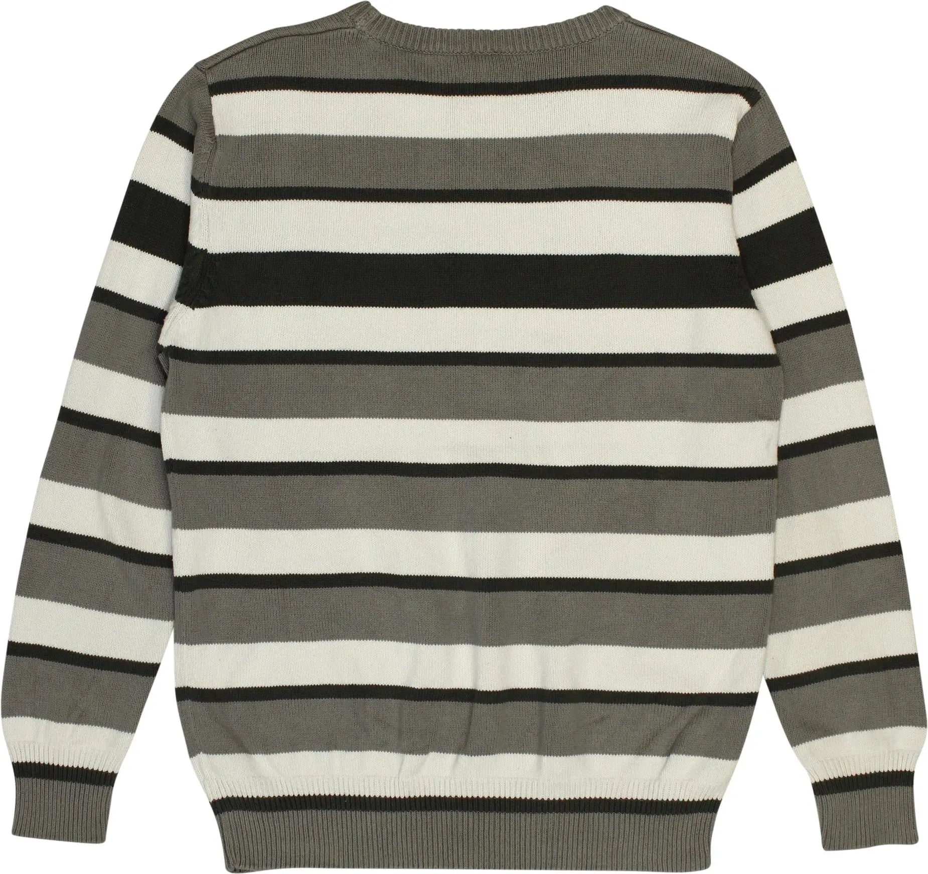 C&A - Striped Jumper- ThriftTale.com - Vintage and second handclothing