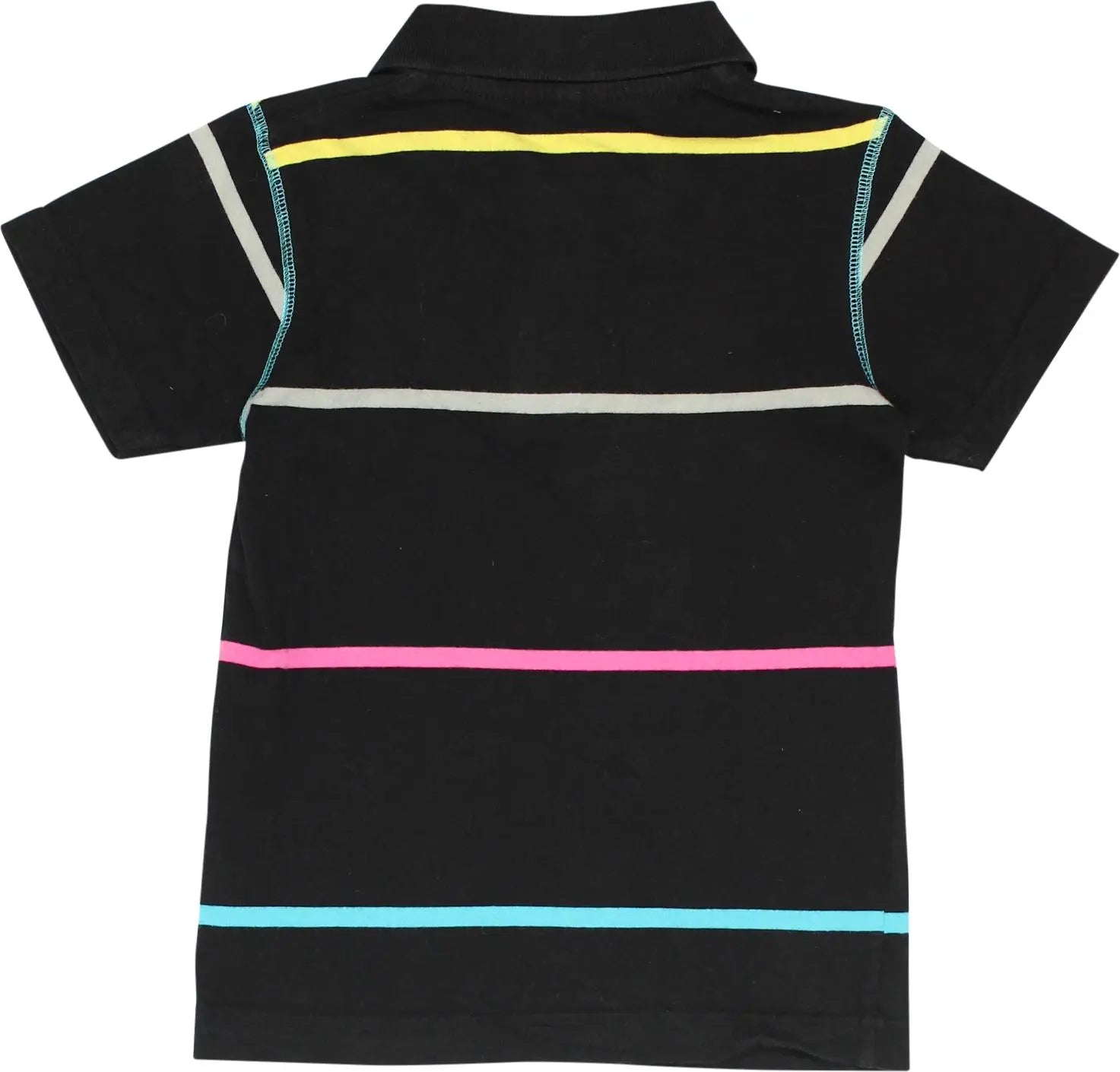 C&A - Striped Polo Shirt- ThriftTale.com - Vintage and second handclothing