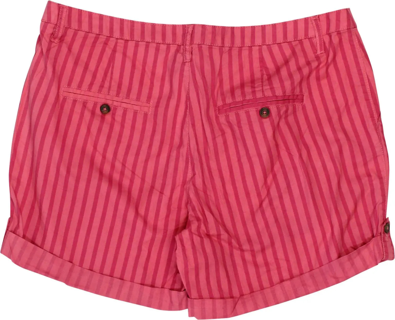 C&A - Striped Shorts- ThriftTale.com - Vintage and second handclothing