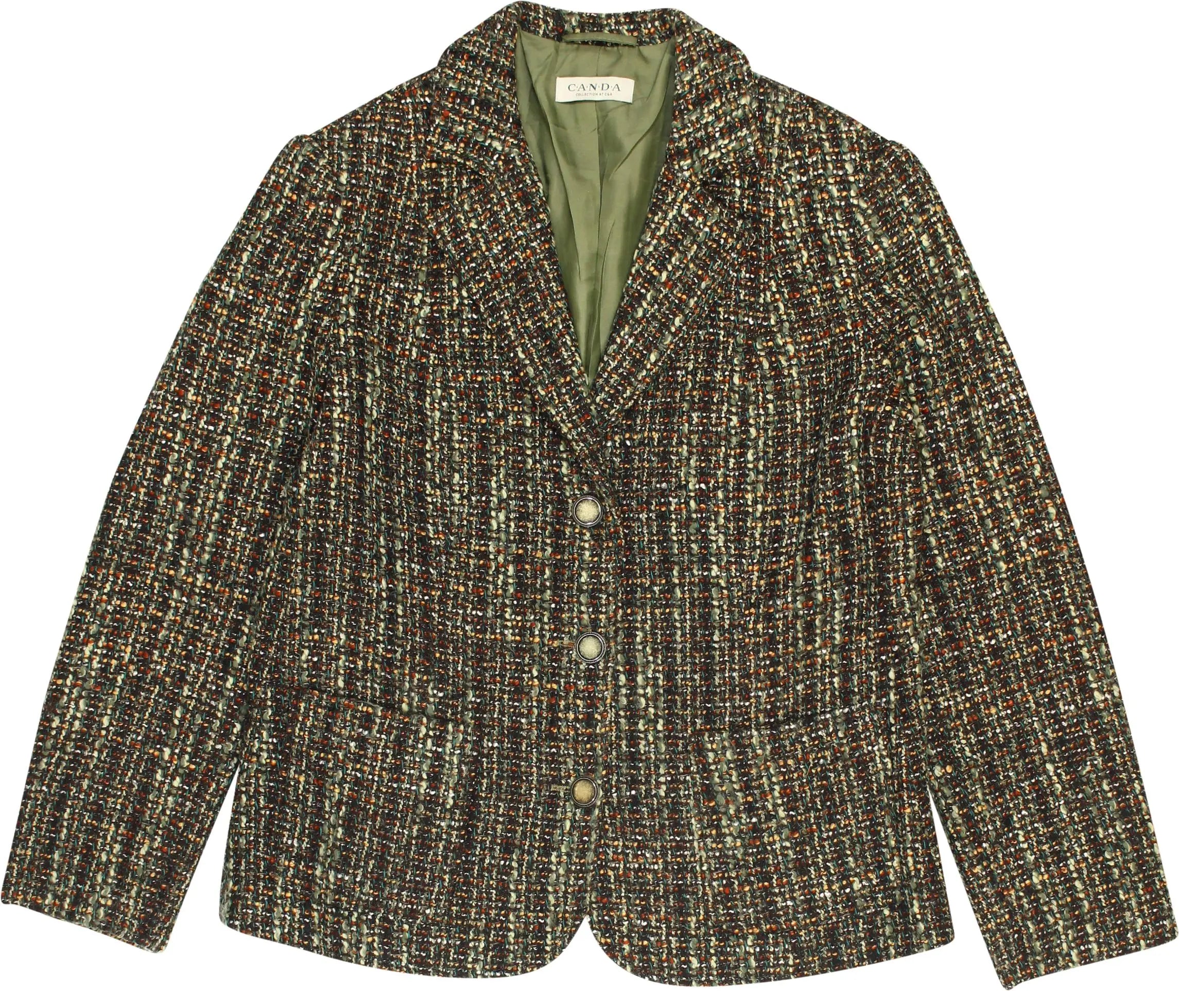 C&A - Tweed Blazer- ThriftTale.com - Vintage and second handclothing