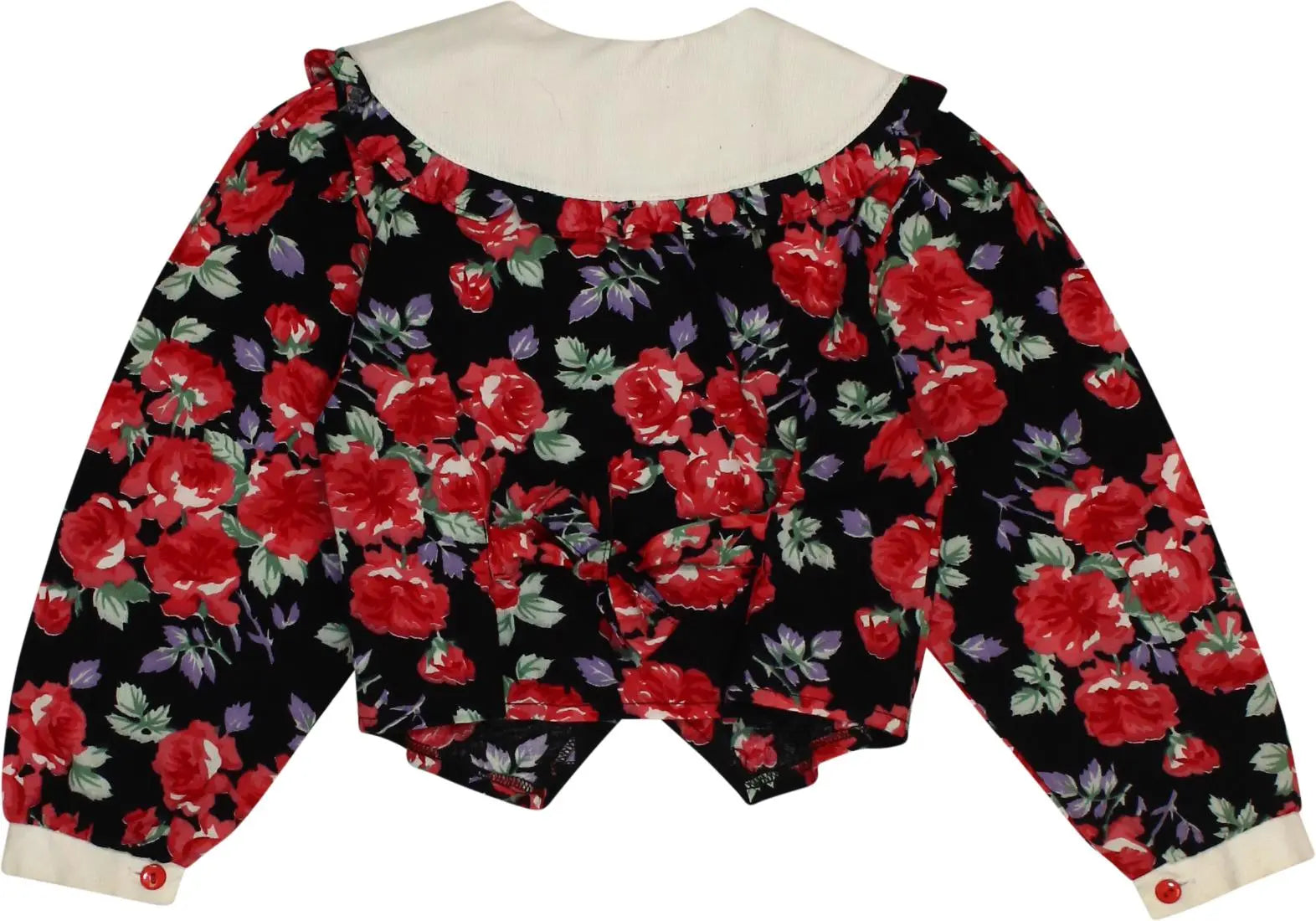 C&A - Vintage Floral Blouse- ThriftTale.com - Vintage and second handclothing