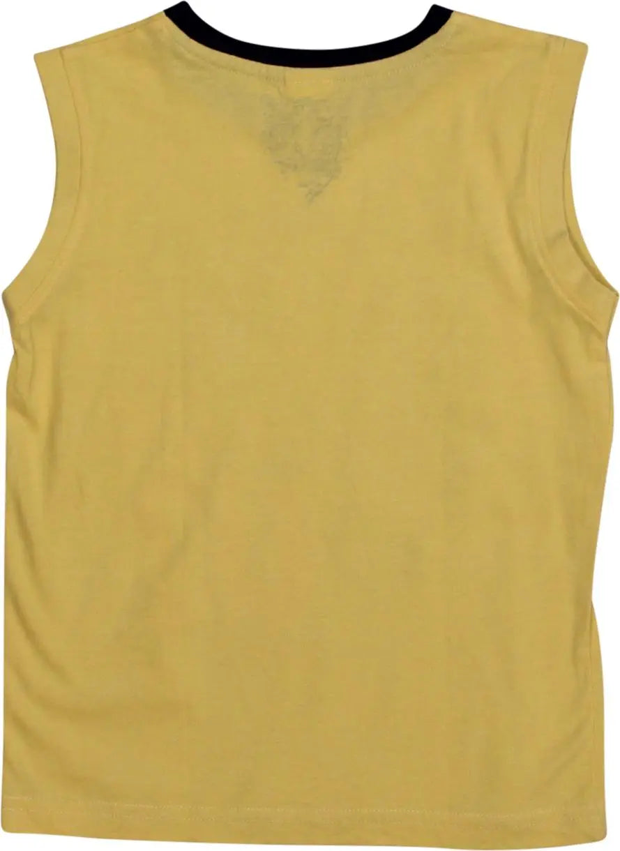 C&A - Yellow Singlet- ThriftTale.com - Vintage and second handclothing