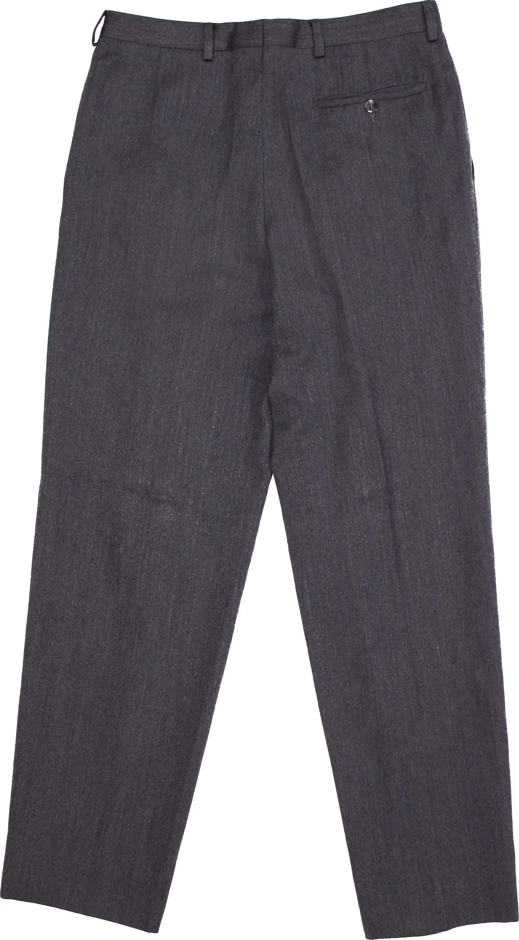 Cacharel - Grey Trousers by Cacharel- ThriftTale.com - Vintage and second handclothing