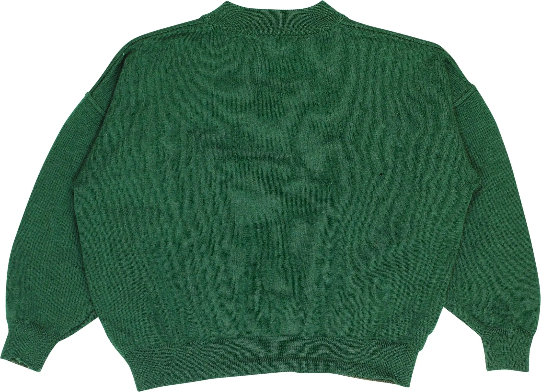 Cagi - Green Jumper- ThriftTale.com - Vintage and second handclothing
