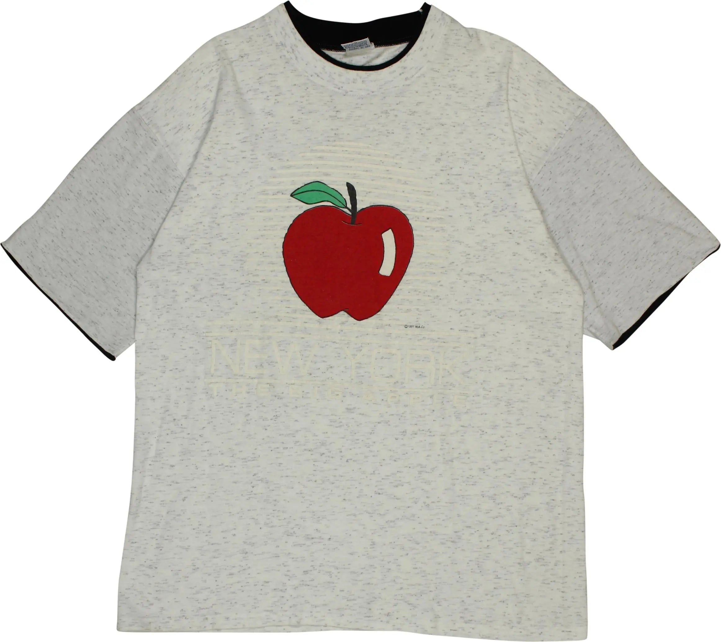 Cal Cru - 90s Big Apple T-Shirt- ThriftTale.com - Vintage and second handclothing