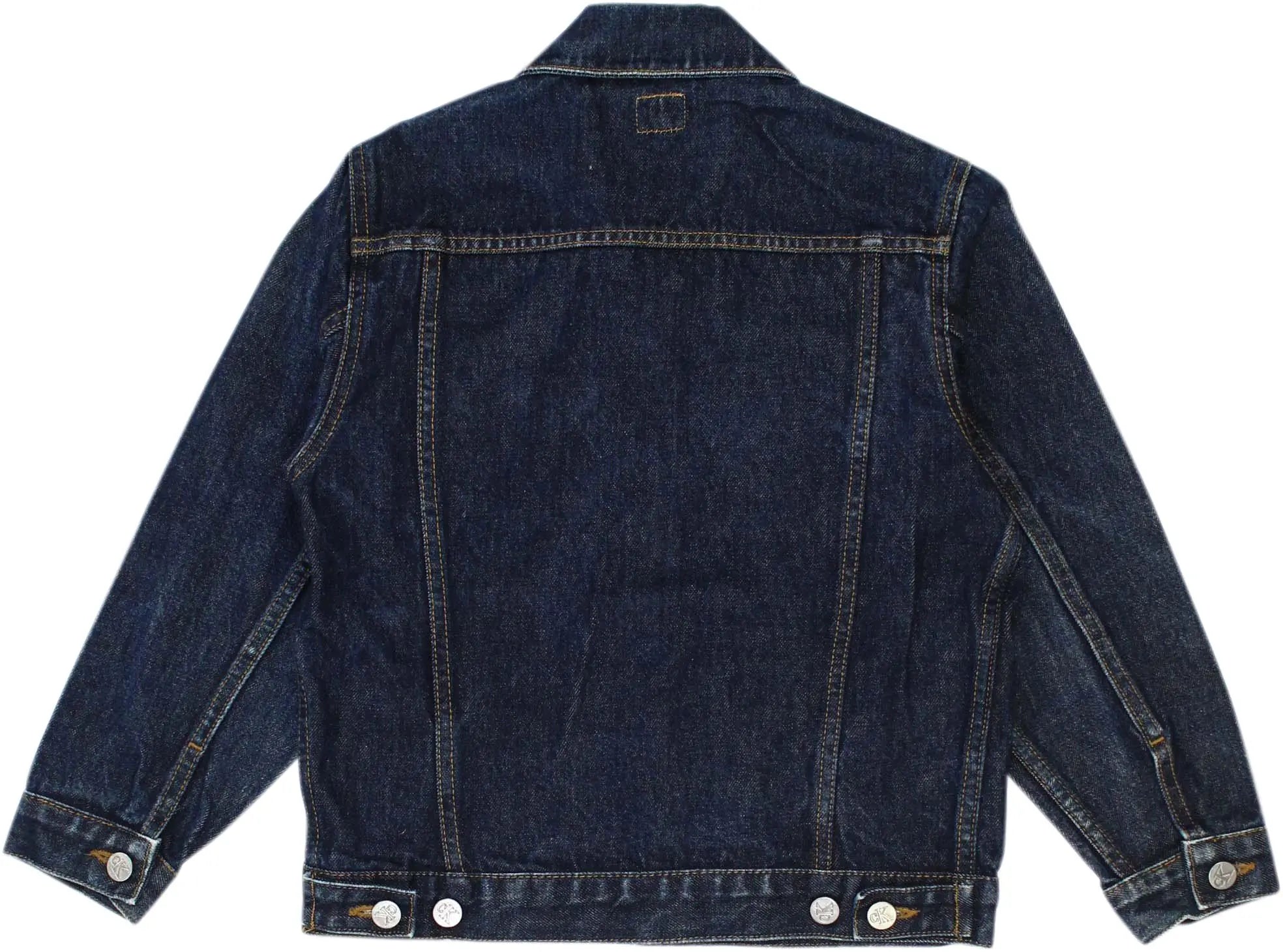 Calvin Klein Jeans - Blue Denim Jacket by Calvin Klein Jeans- ThriftTale.com - Vintage and second handclothing