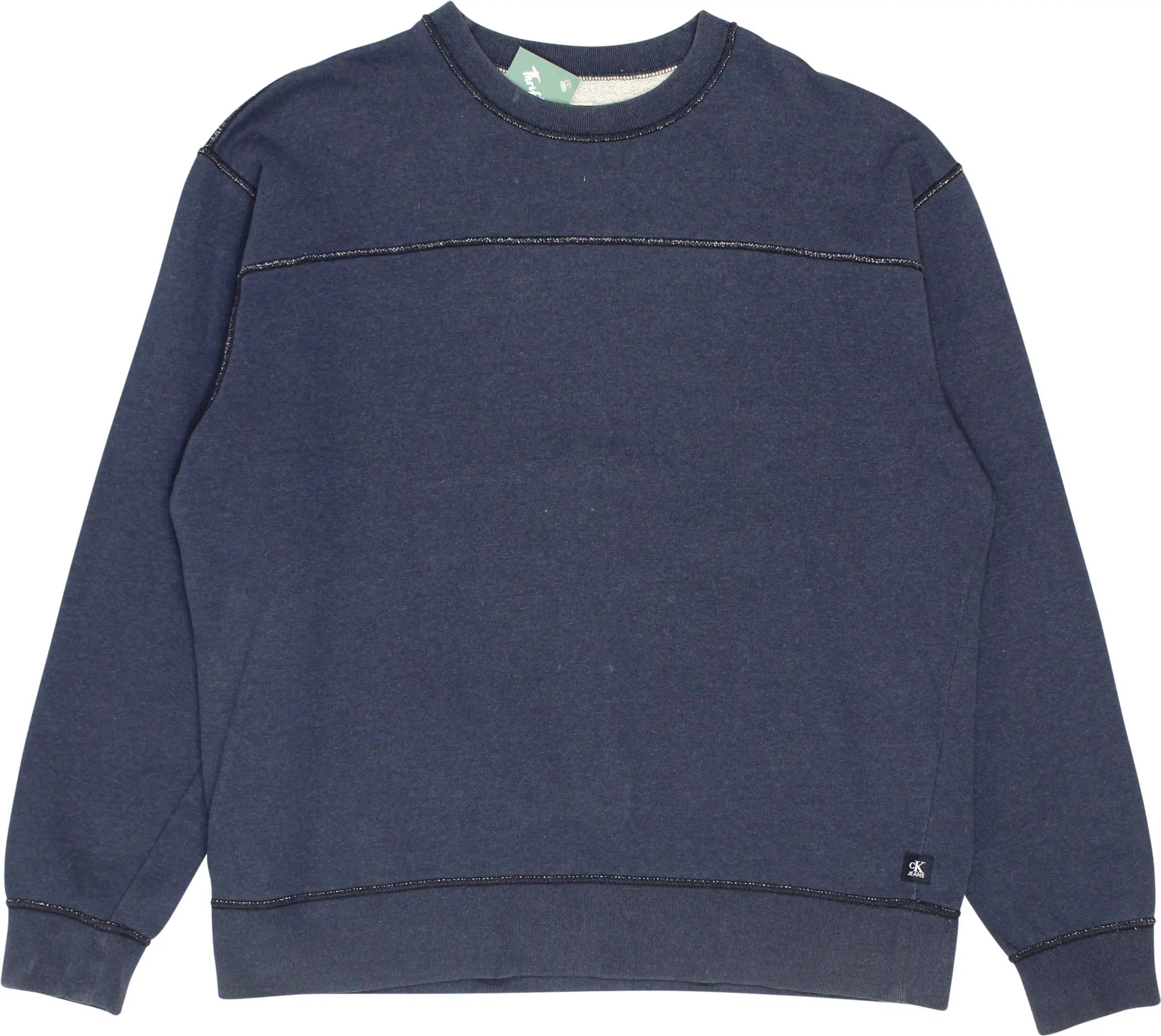 Calvin klein store sweater blue