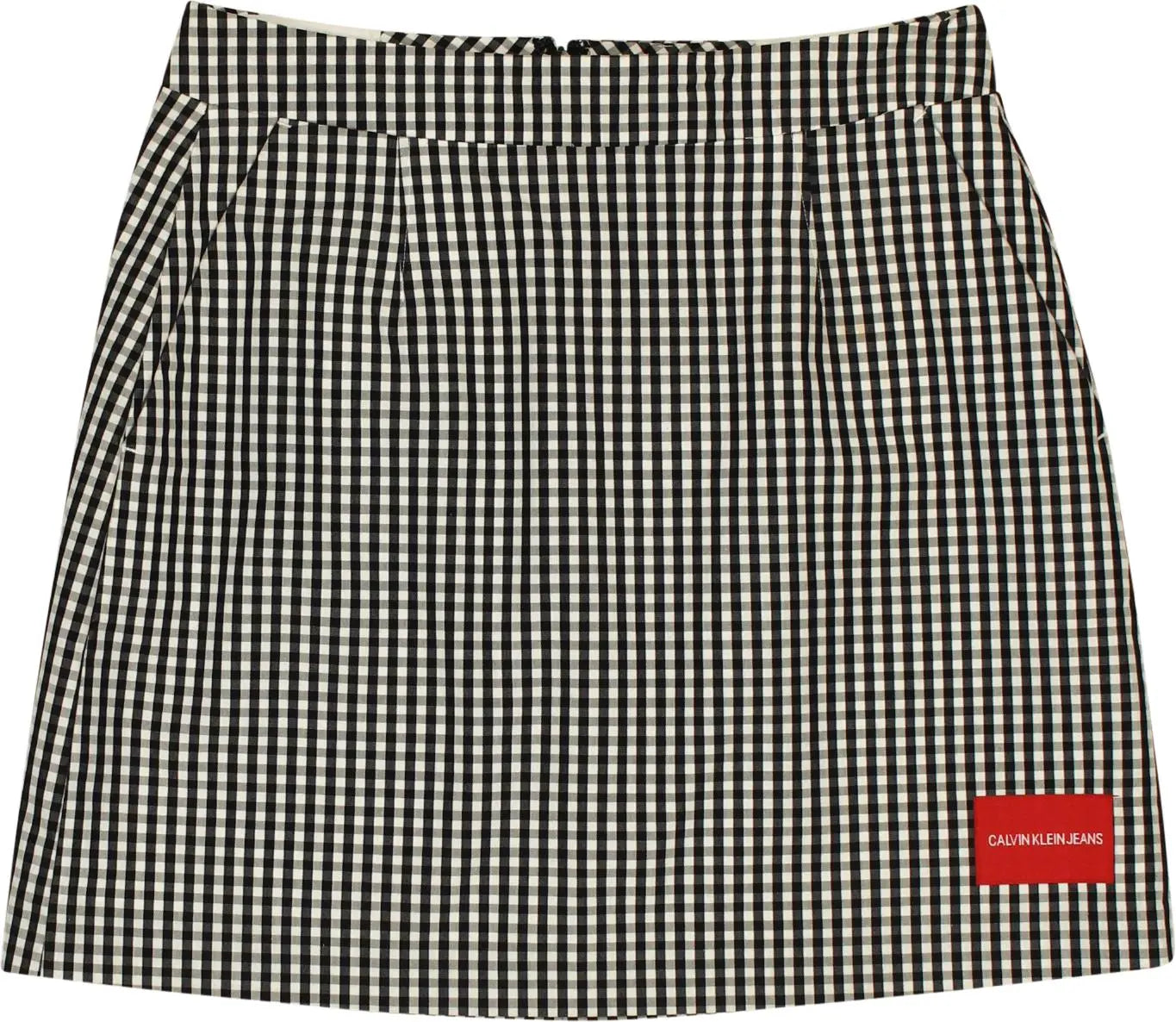 Calvin Klein Jeans - Gingham Skirt by Calvin Klein Jeans- ThriftTale.com - Vintage and second handclothing