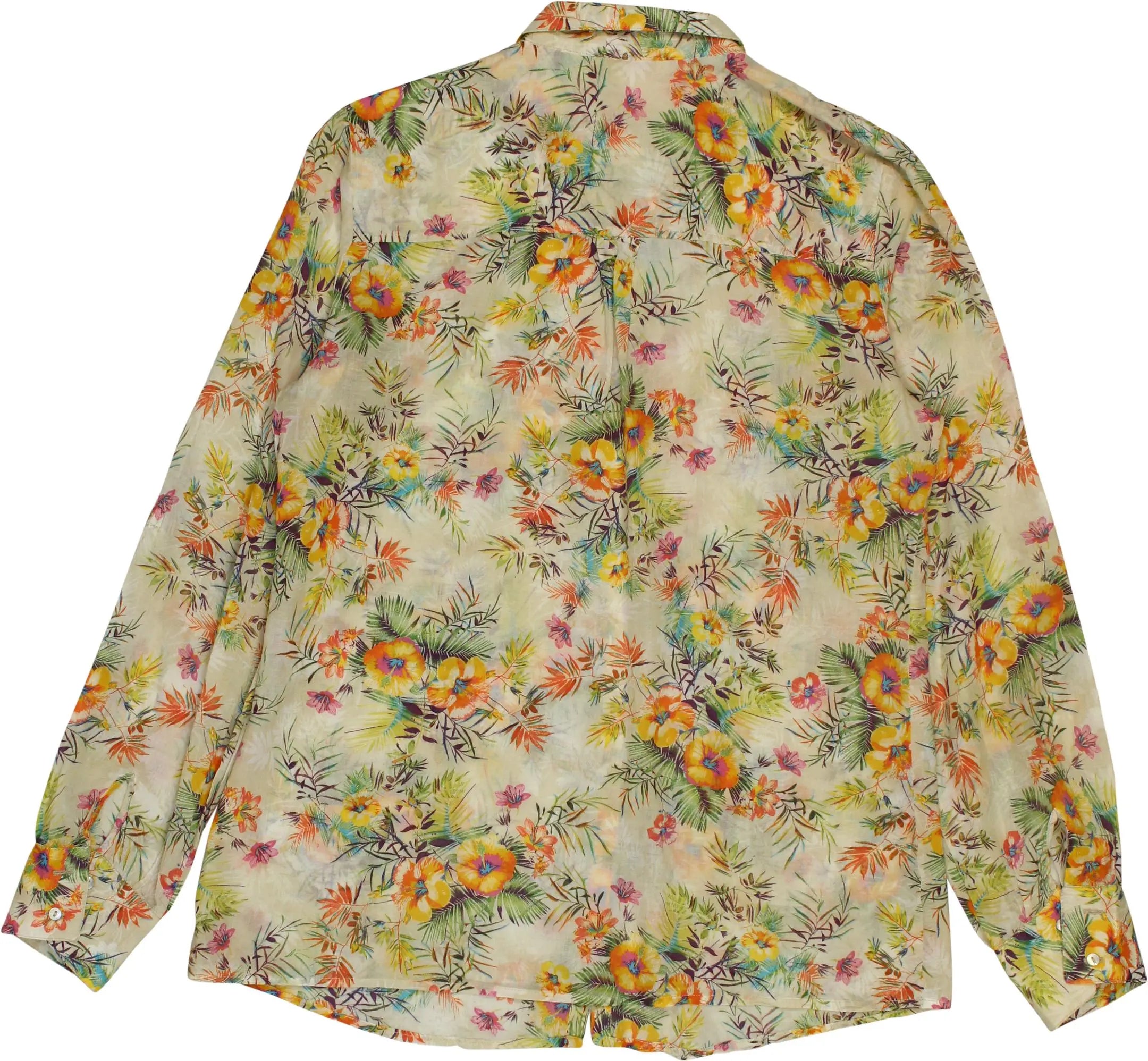 Camaieu - Floral Blouse- ThriftTale.com - Vintage and second handclothing