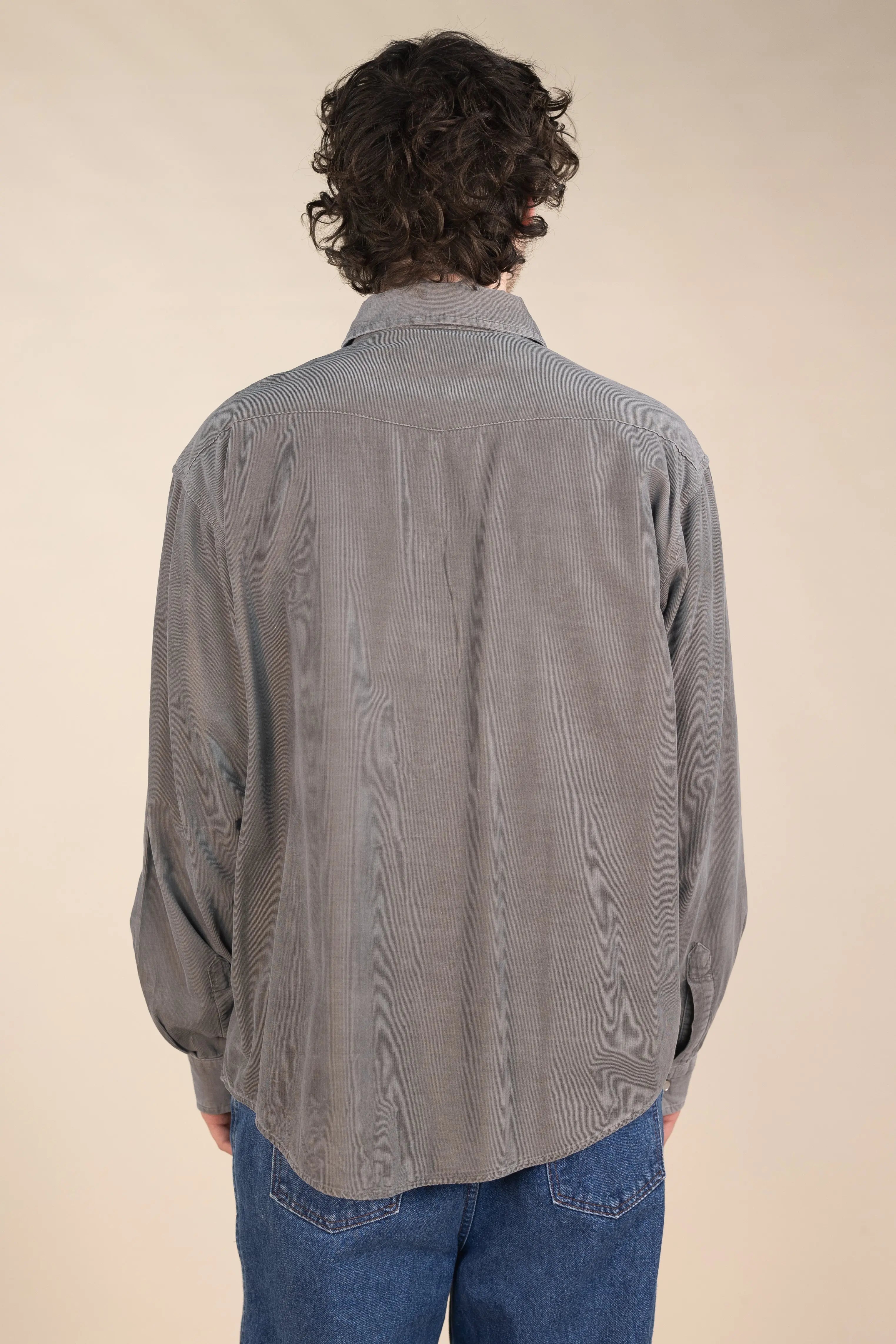 Camargue - Corduroy Shirt- ThriftTale.com - Vintage and second handclothing