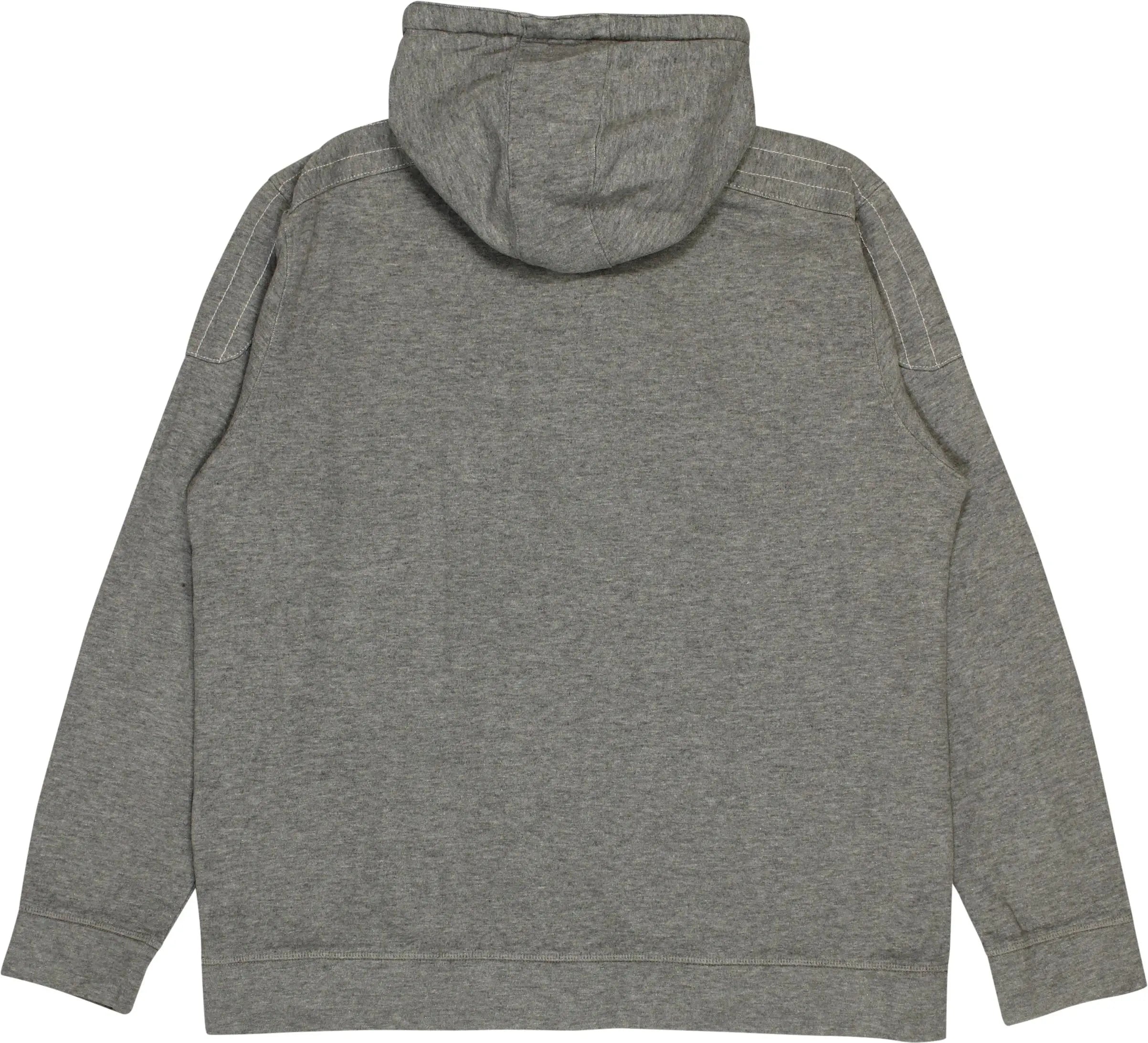 Camargue Denim - Grey Hoodie- ThriftTale.com - Vintage and second handclothing