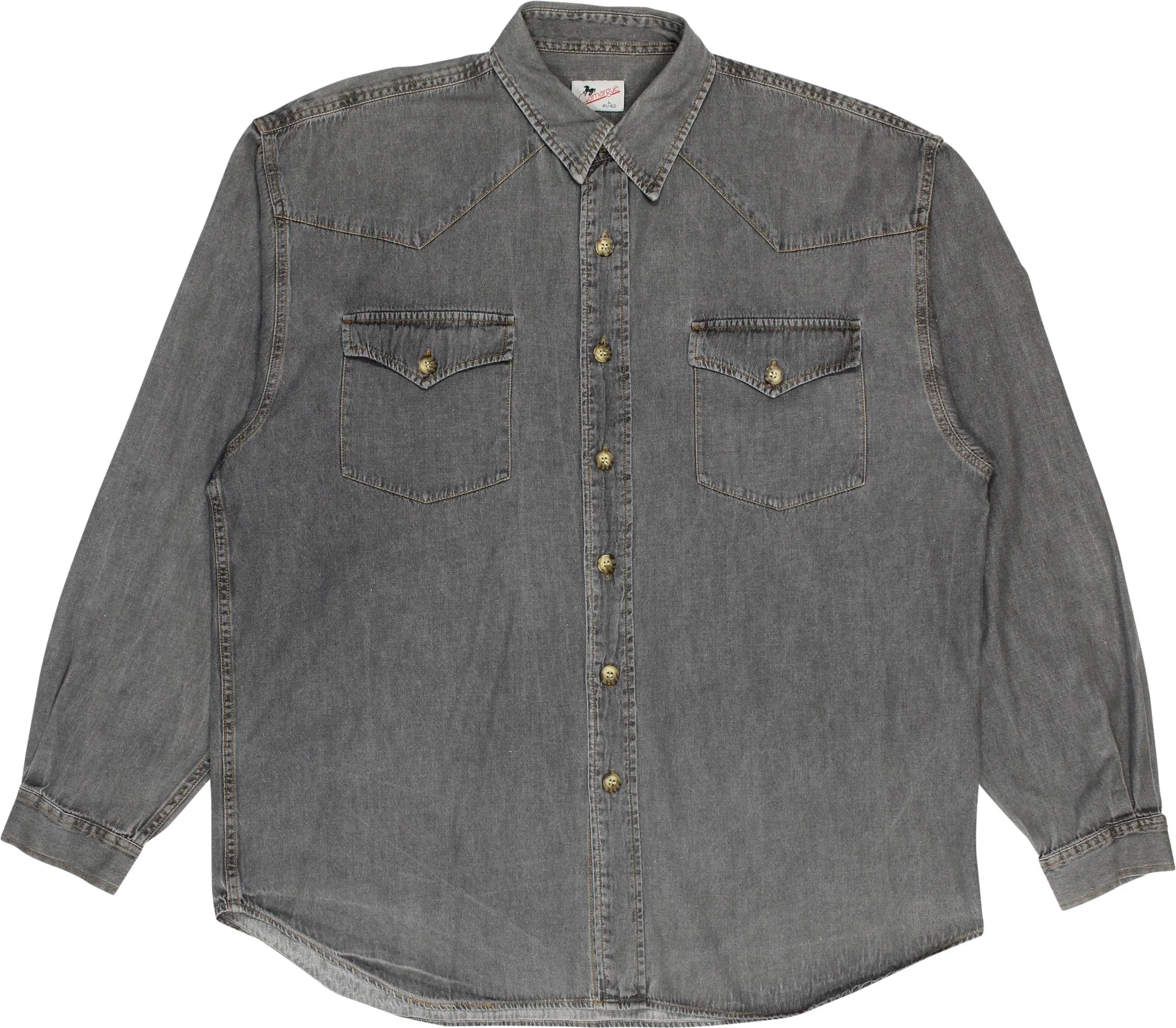 Camargue - Denim Shirt- ThriftTale.com - Vintage and second handclothing
