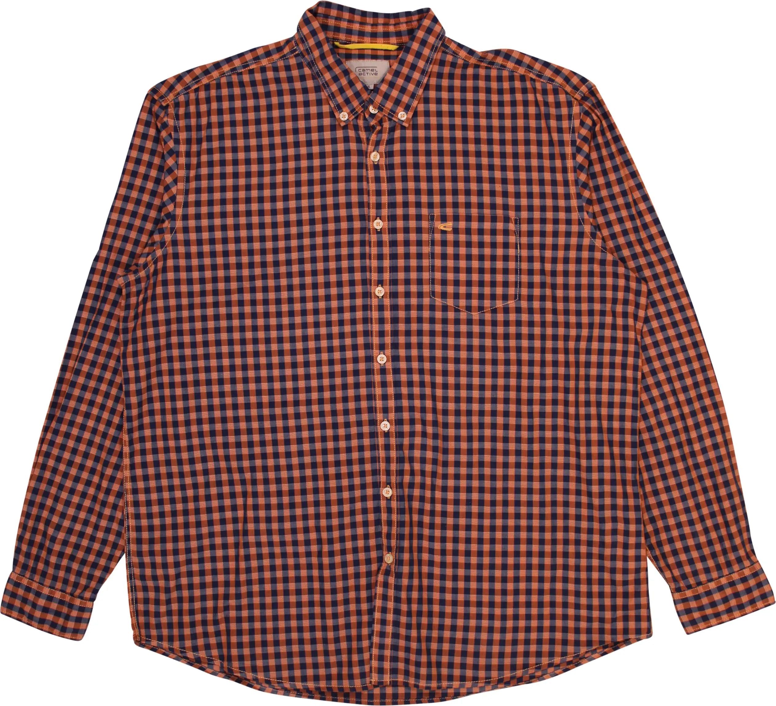 Camel Active - Checked Shirt- ThriftTale.com - Vintage and second handclothing