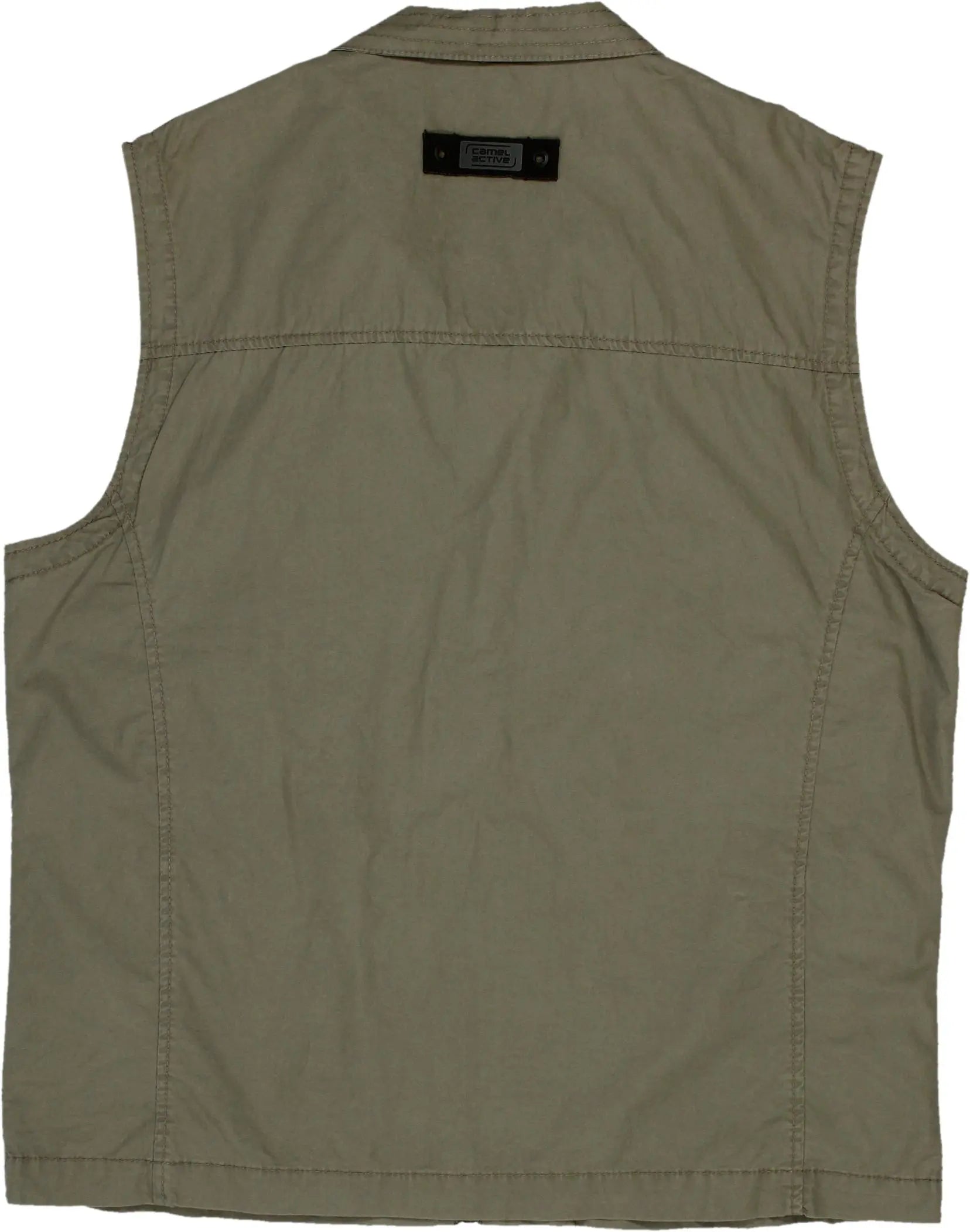Camel Active - Utility Outdoor Vest by Camel- ThriftTale.com - Vintage and second handclothing