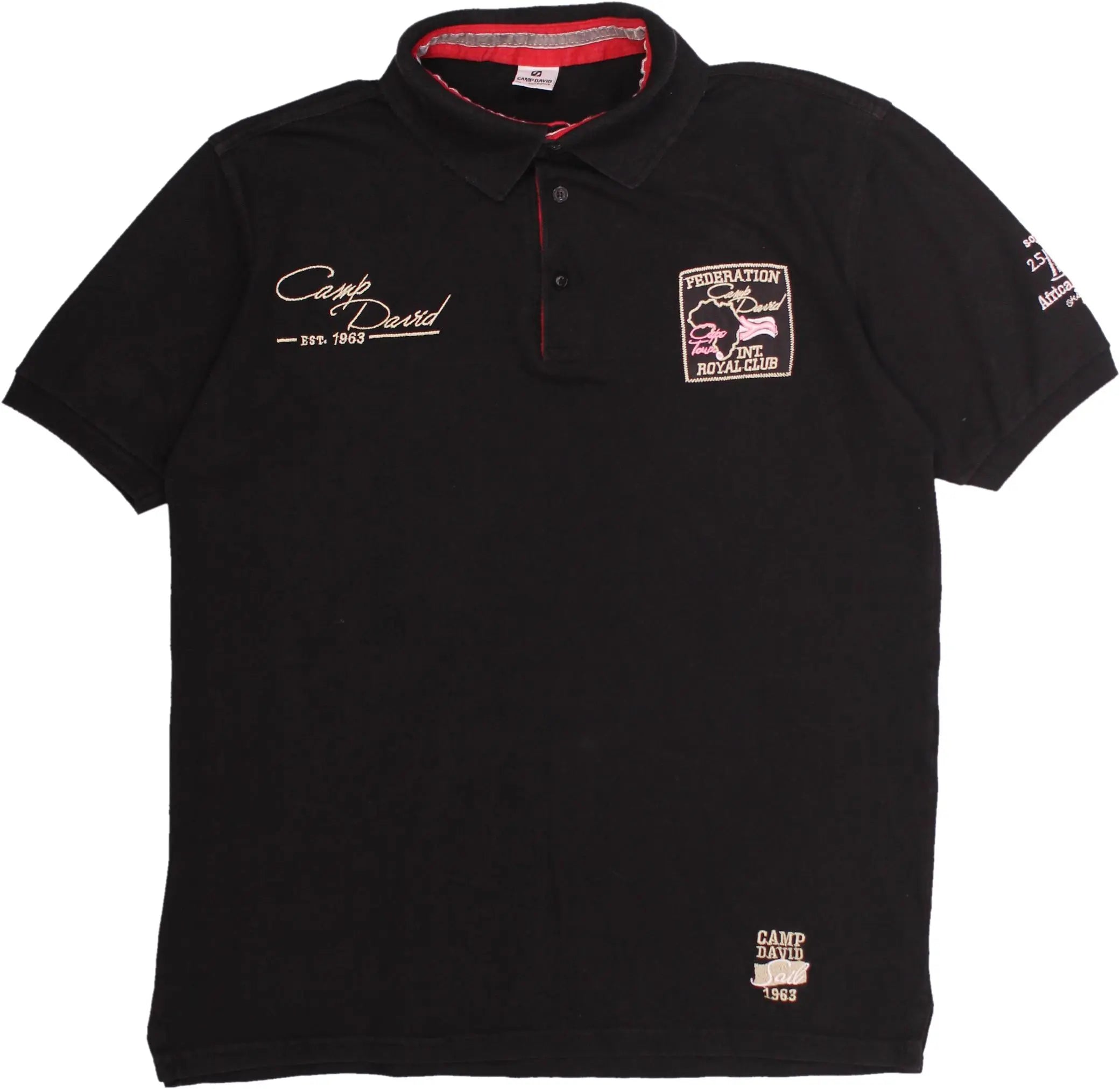 Camp David - Polo Shirt- ThriftTale.com - Vintage and second handclothing