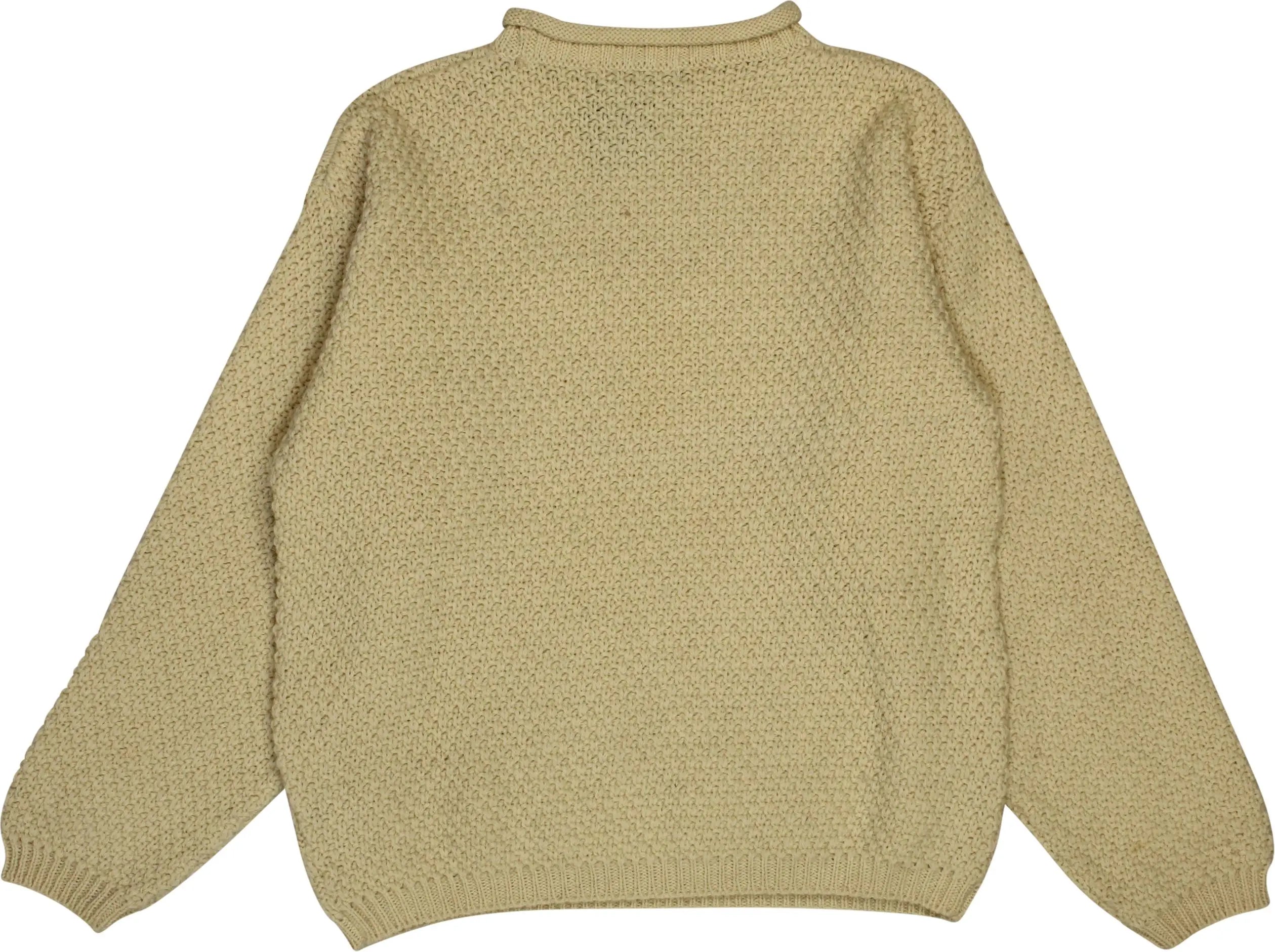 Canadian Sports & Finishing - Cream Cable Jumper- ThriftTale.com - Vintage and second handclothing