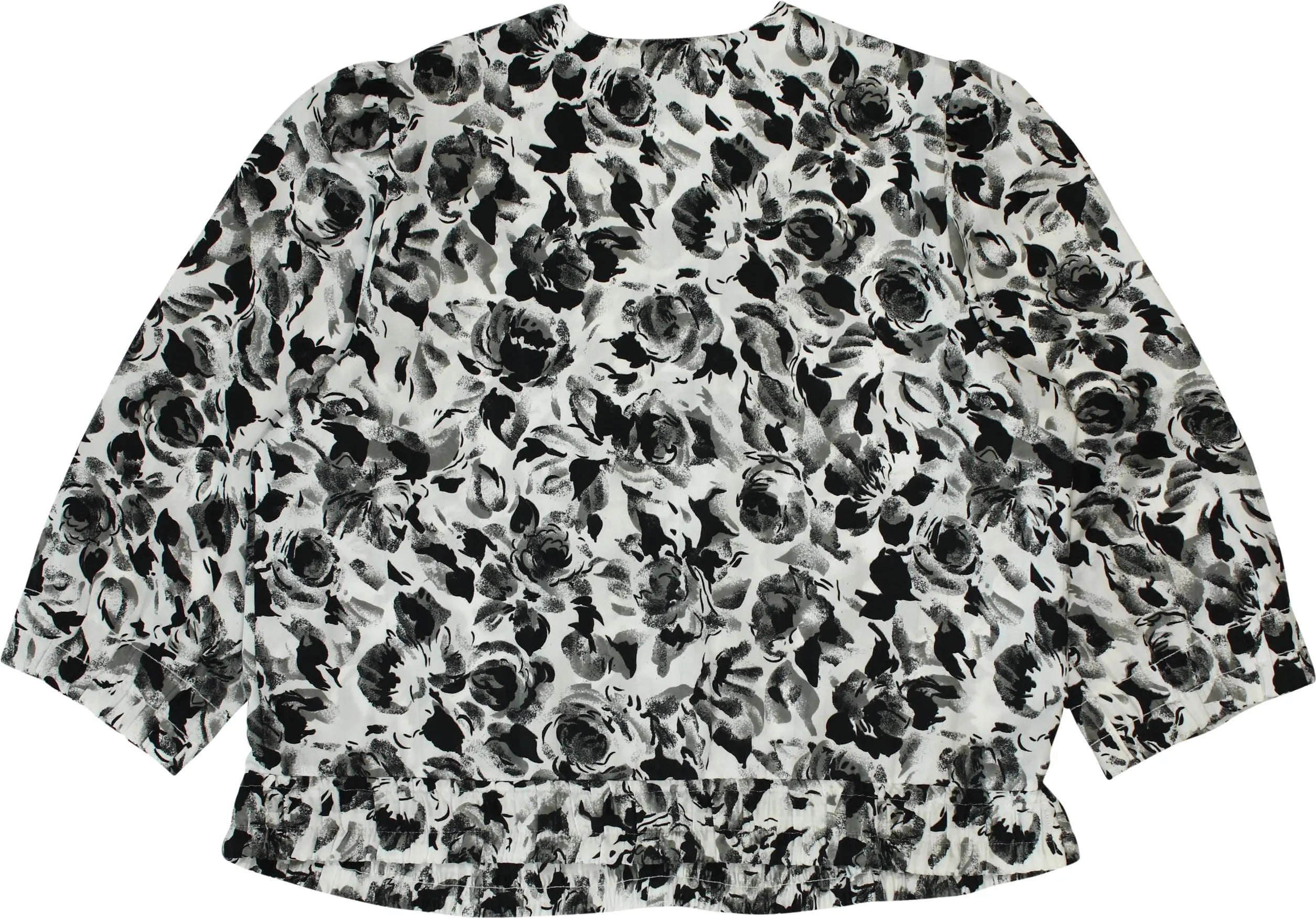 Canda - 80s Floral Top- ThriftTale.com - Vintage and second handclothing