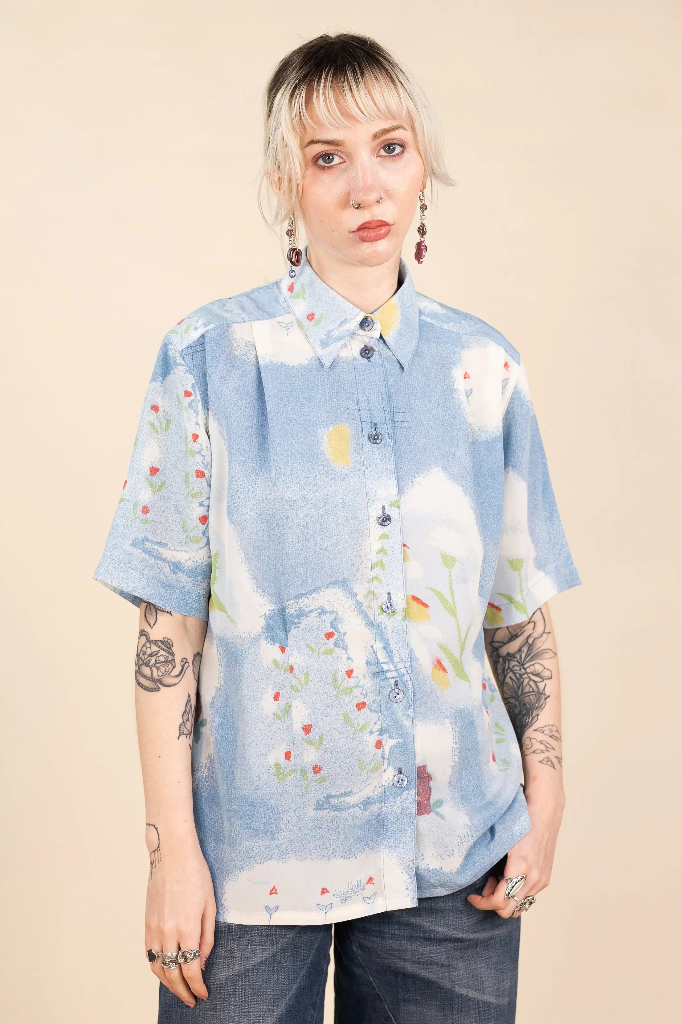 Canda - 90s Shirt- ThriftTale.com - Vintage and second handclothing
