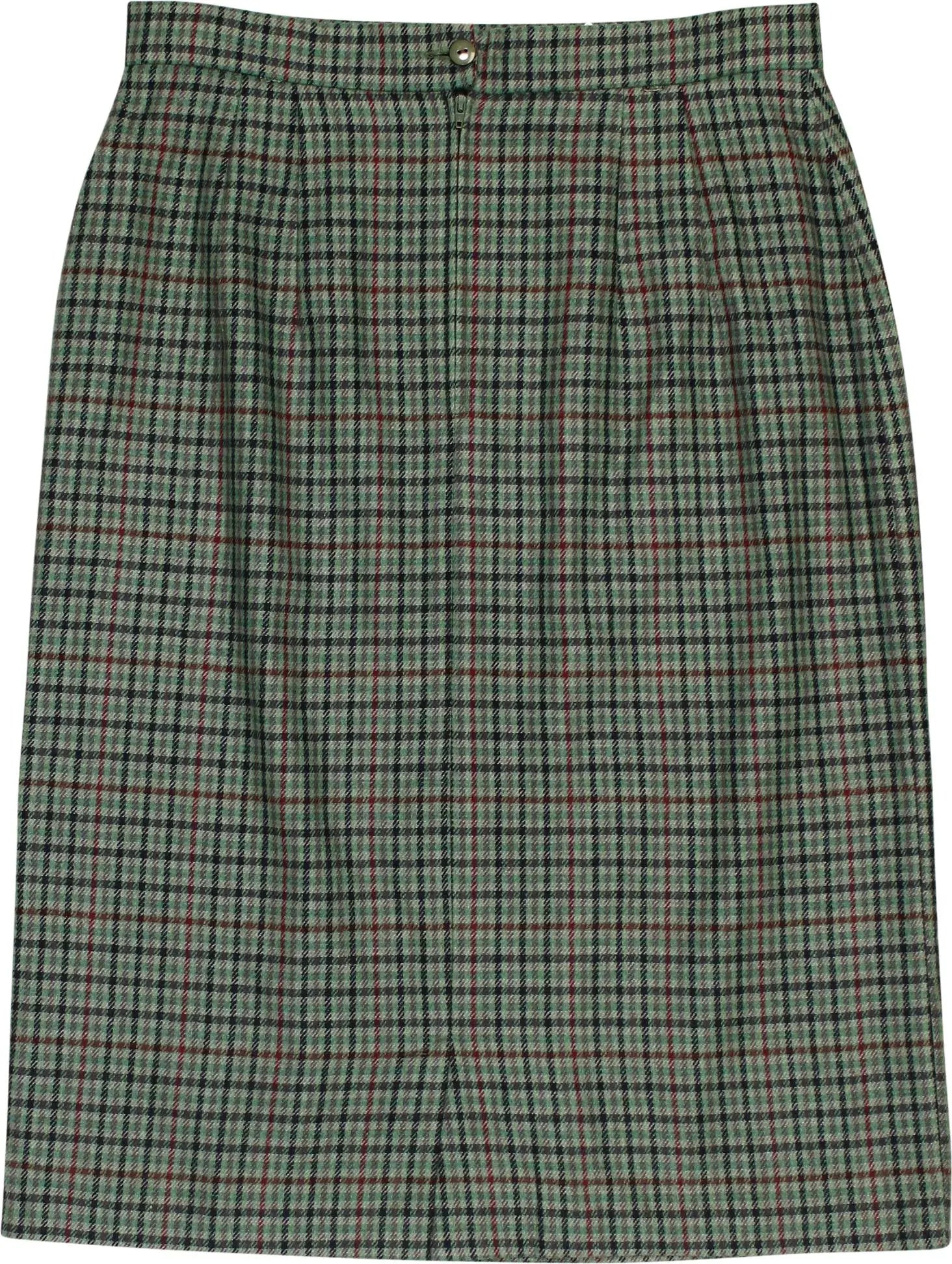 Canda - Checkered pencil skirt- ThriftTale.com - Vintage and second handclothing