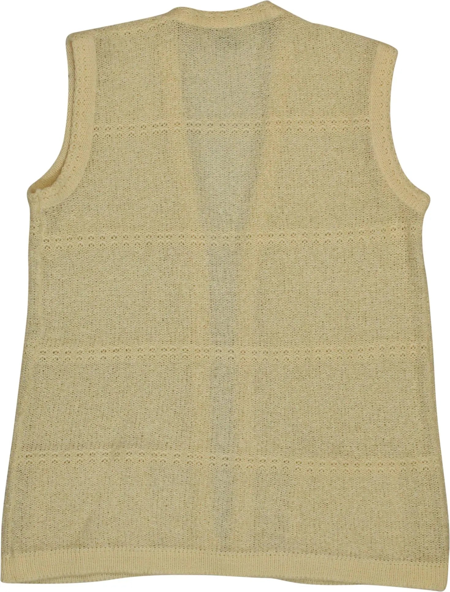 Cappi Maglia - 70s Knitted Vest- ThriftTale.com - Vintage and second handclothing