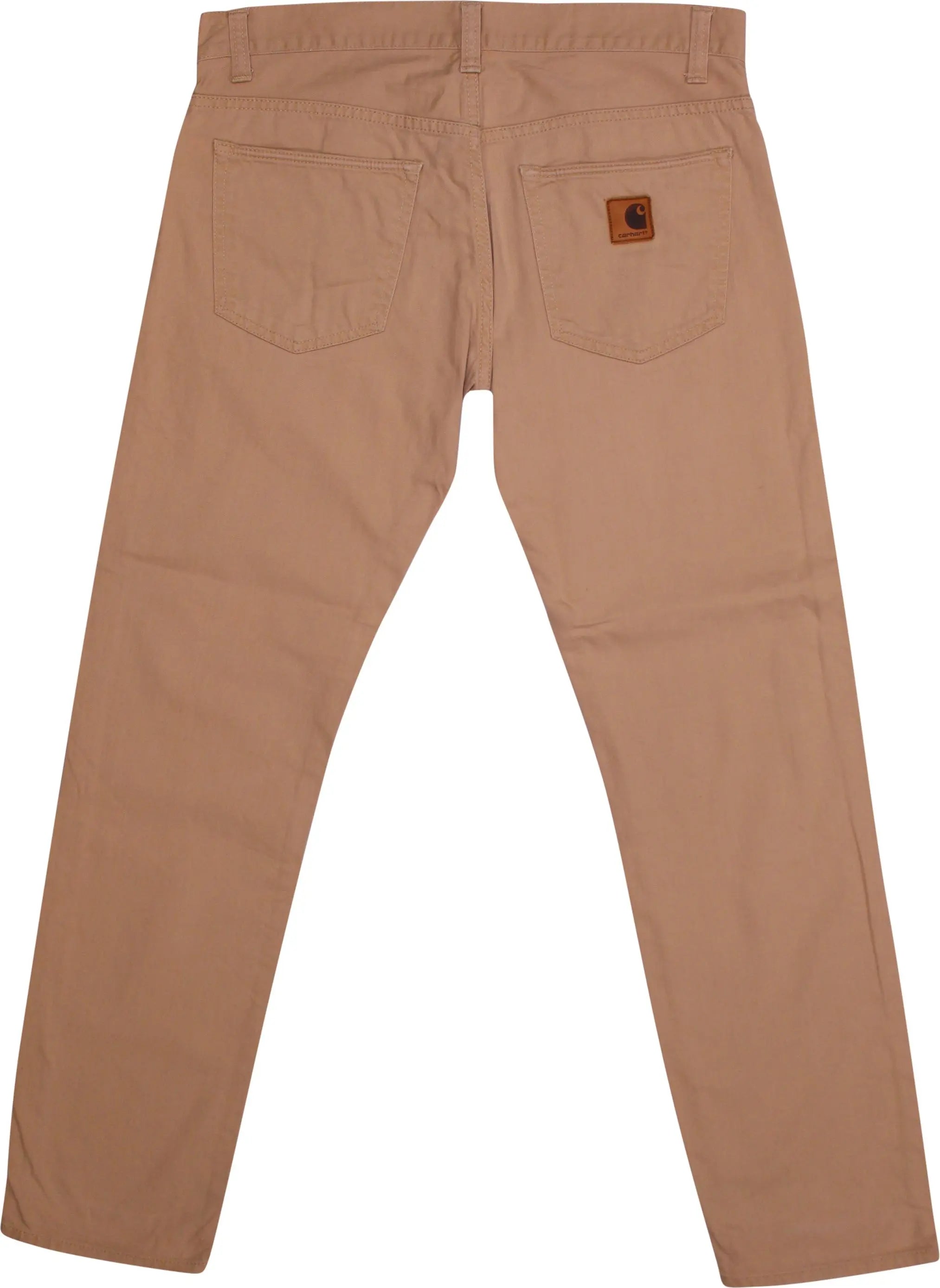 Carhartt - Beige Slim Fit Jeans by Carhartt- ThriftTale.com - Vintage and second handclothing