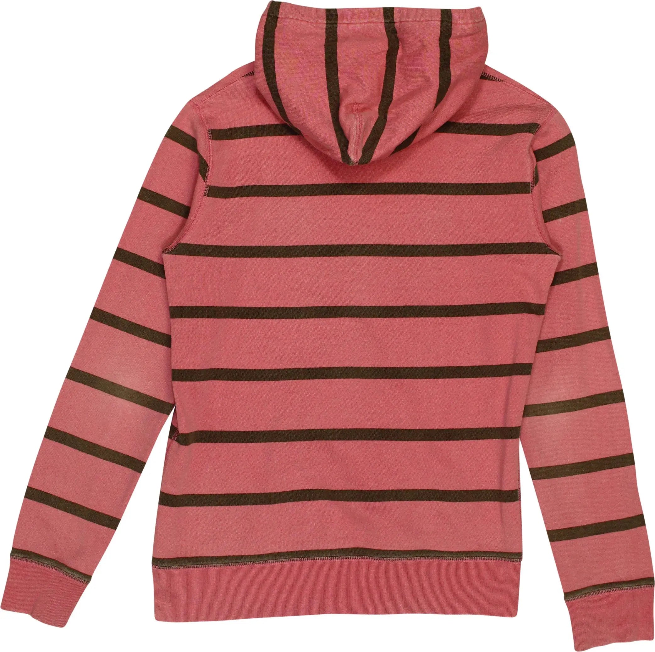 Carhartt - Pink Striped Hoodie by Carhartt- ThriftTale.com - Vintage and second handclothing