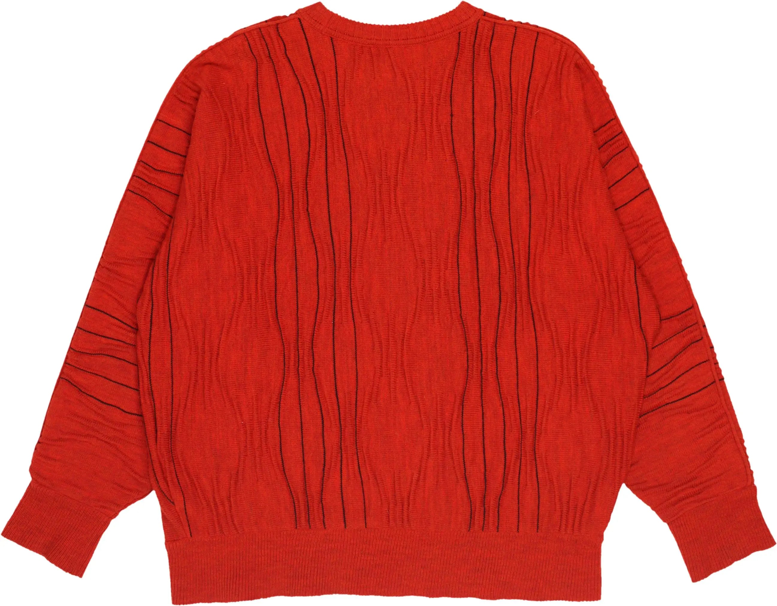 Carlo Colucci - 90s Carlo Colucci Textured Knit Sweater- ThriftTale.com - Vintage and second handclothing