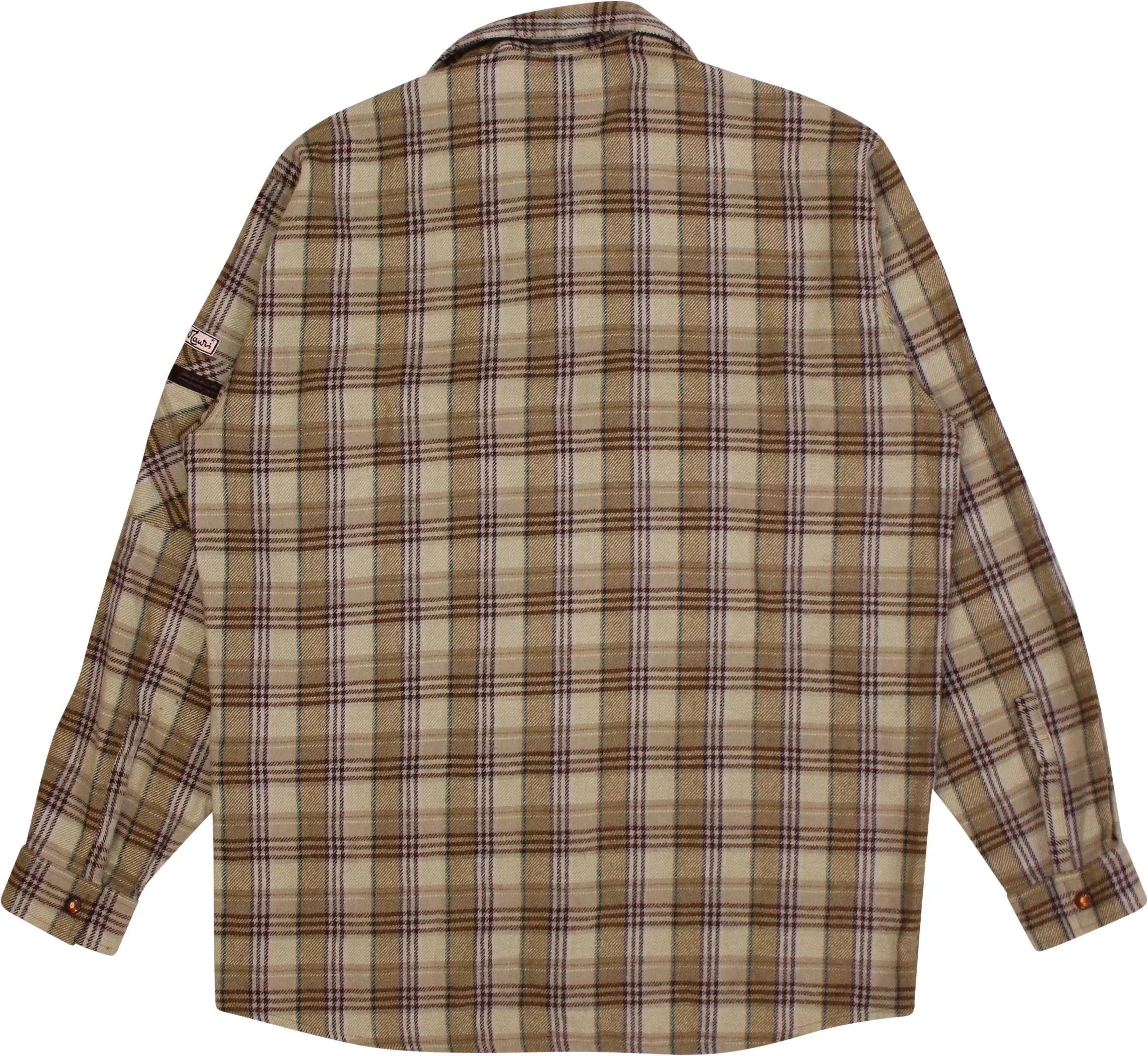Carlo Mauri - Wool Blend Checked Shirt- ThriftTale.com - Vintage and second handclothing