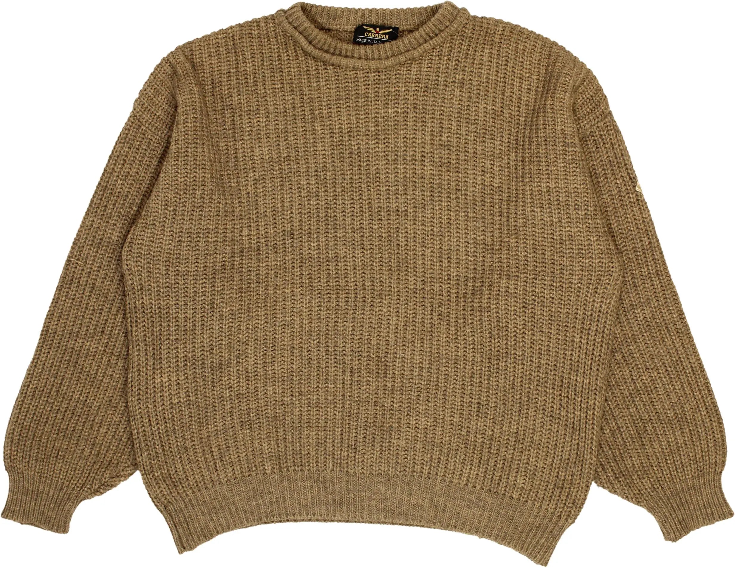 Carrera - Beige Jumper- ThriftTale.com - Vintage and second handclothing