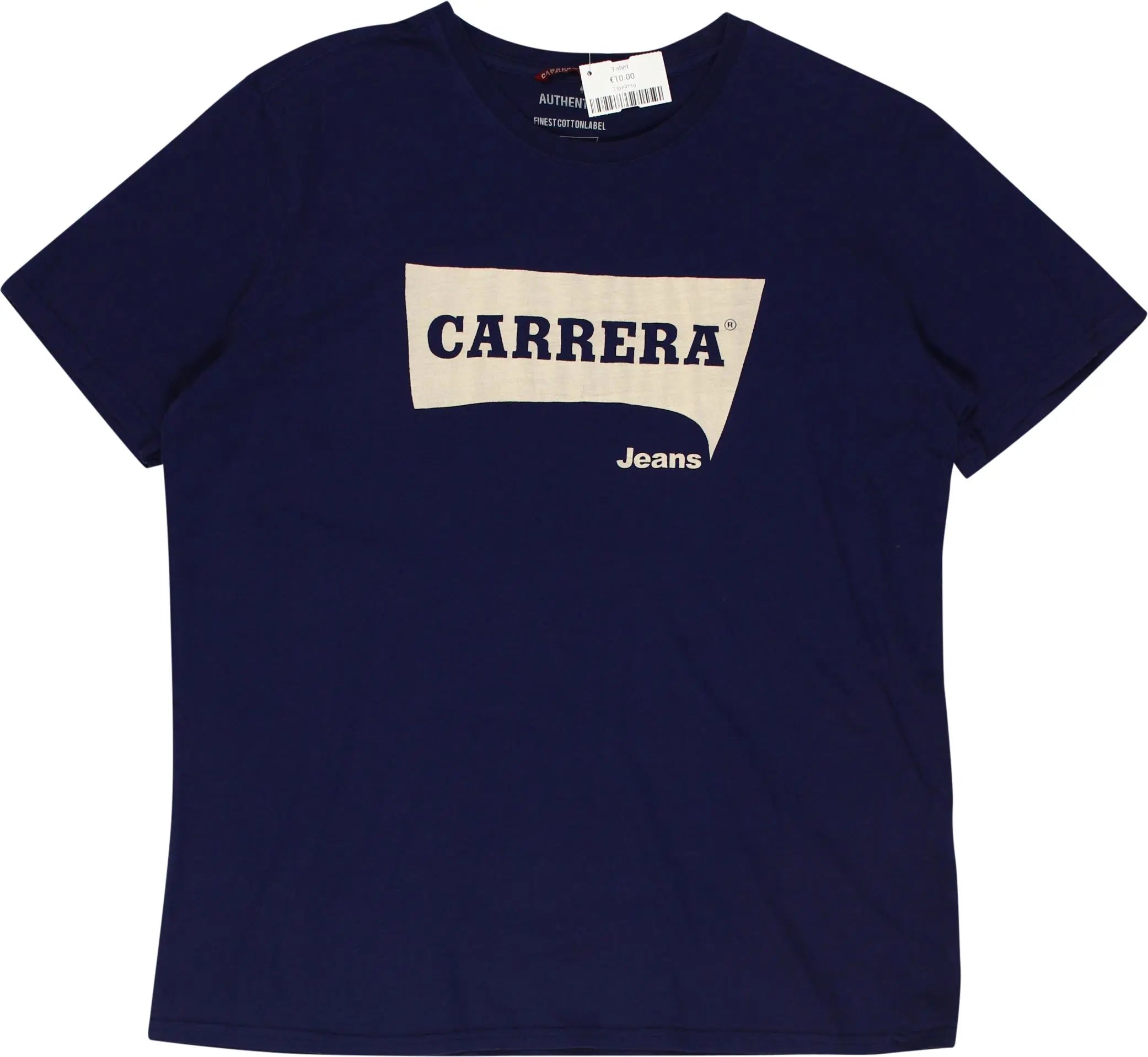Carrera - Carrera T-shirt- ThriftTale.com - Vintage and second handclothing