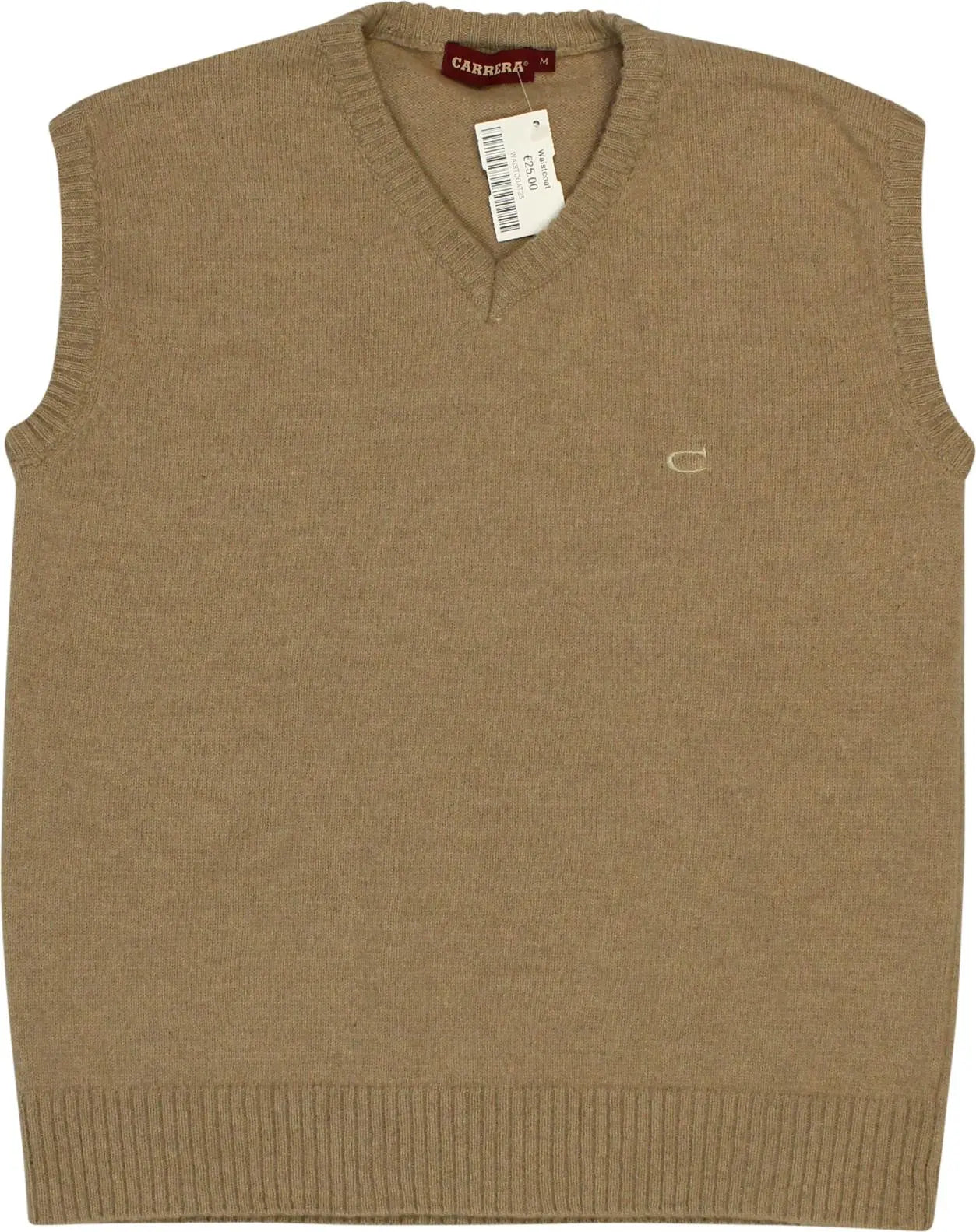 Carrera - Knitted Vest- ThriftTale.com - Vintage and second handclothing