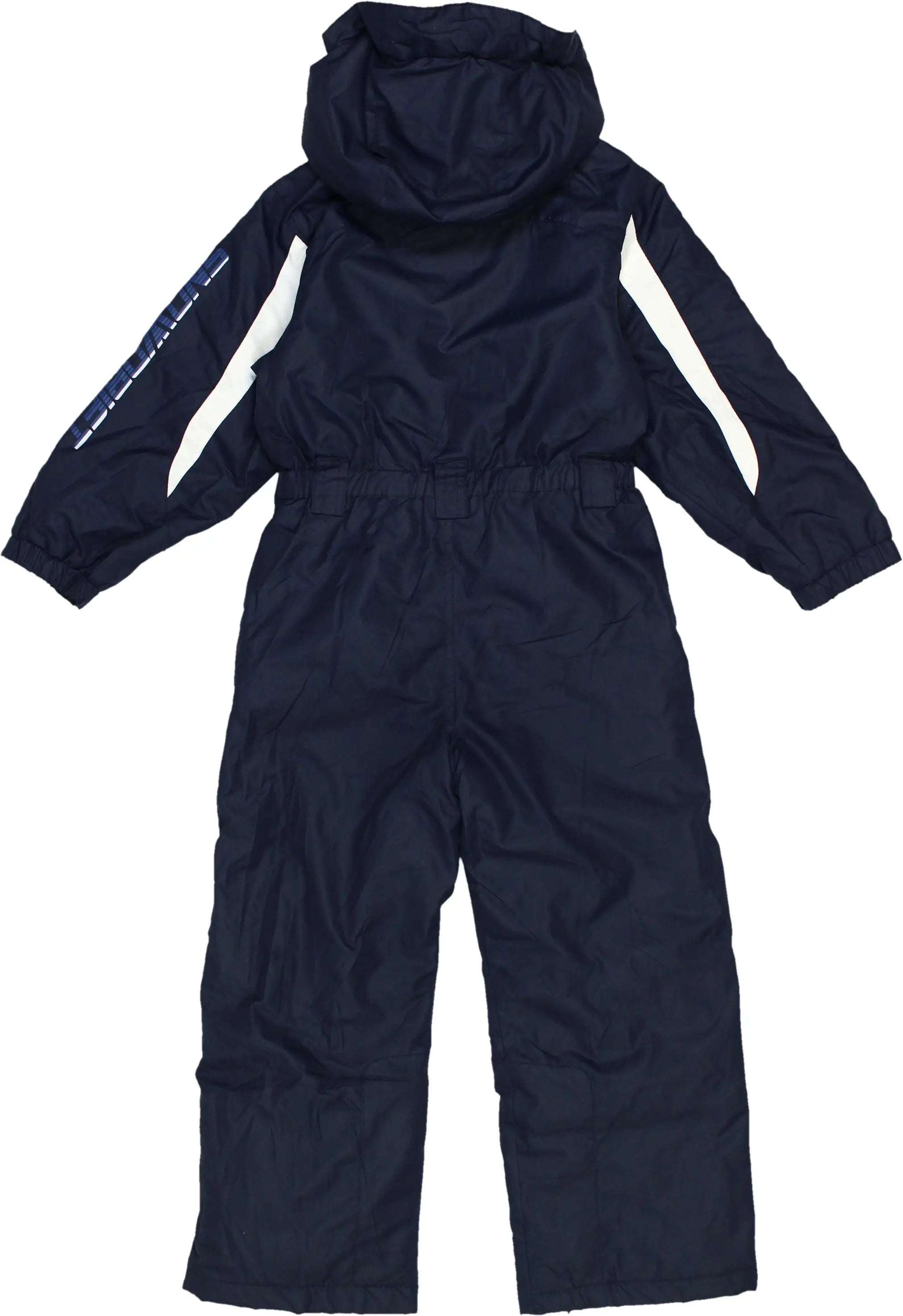 Carverace - Dark Blue Ski Suit- ThriftTale.com - Vintage and second handclothing