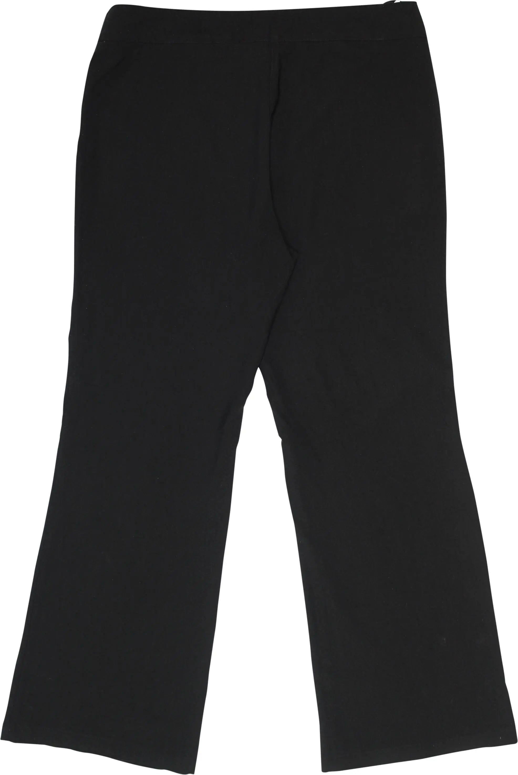 Casual Clothing - 00s Black Trousers- ThriftTale.com - Vintage and second handclothing