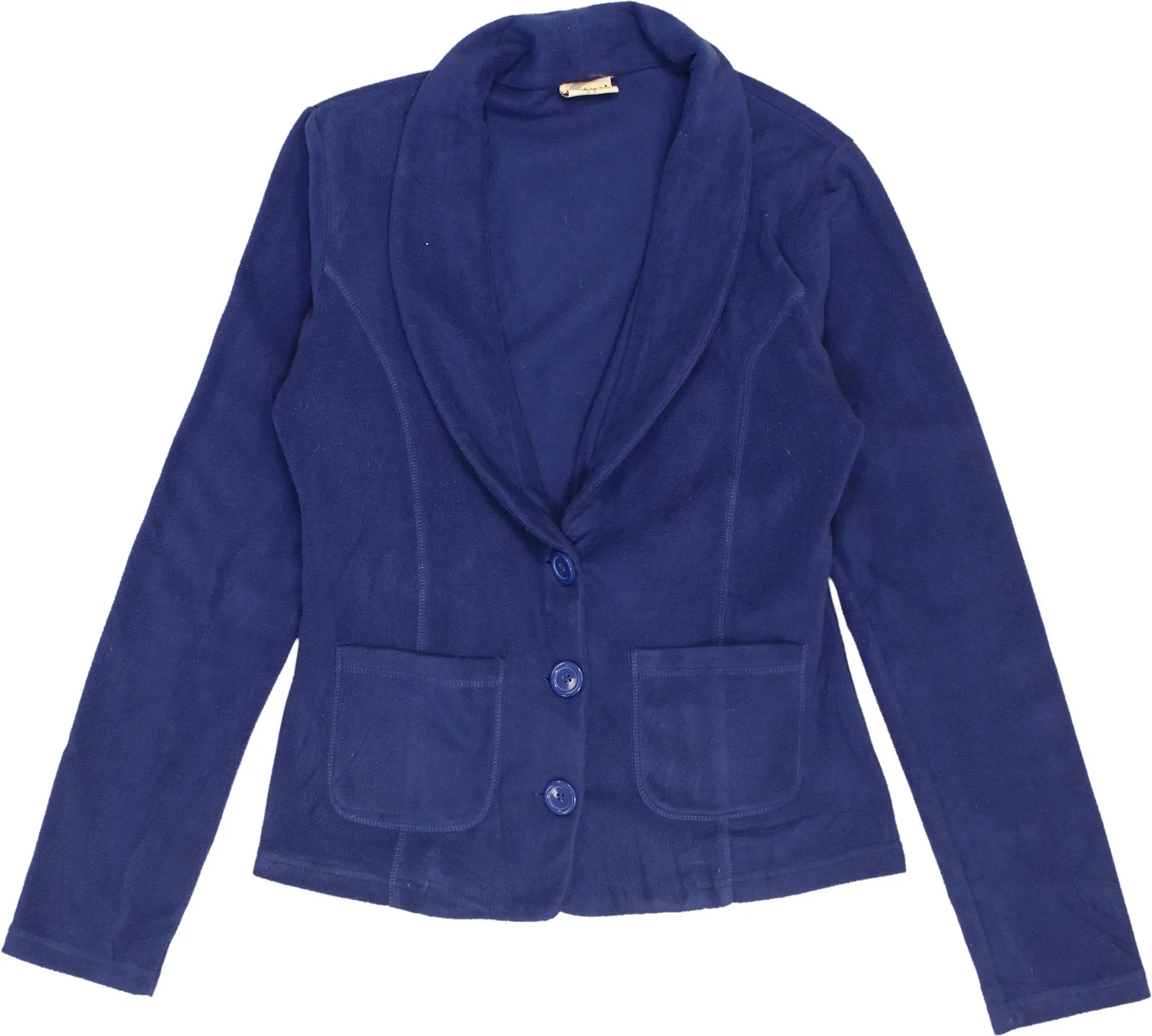 Casual Clothing - Fleece Blazer- ThriftTale.com - Vintage and second handclothing