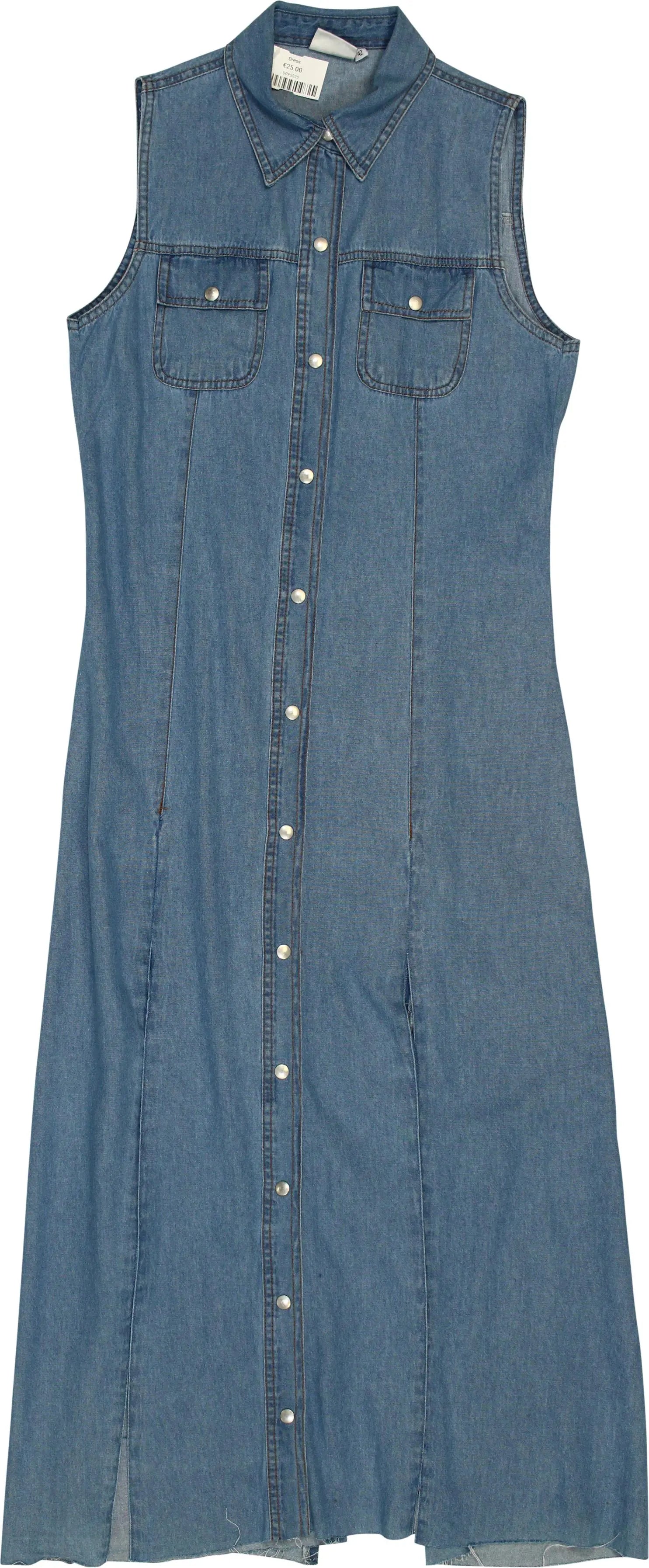Casual Woman - 90s Long Denim Dress- ThriftTale.com - Vintage and second handclothing