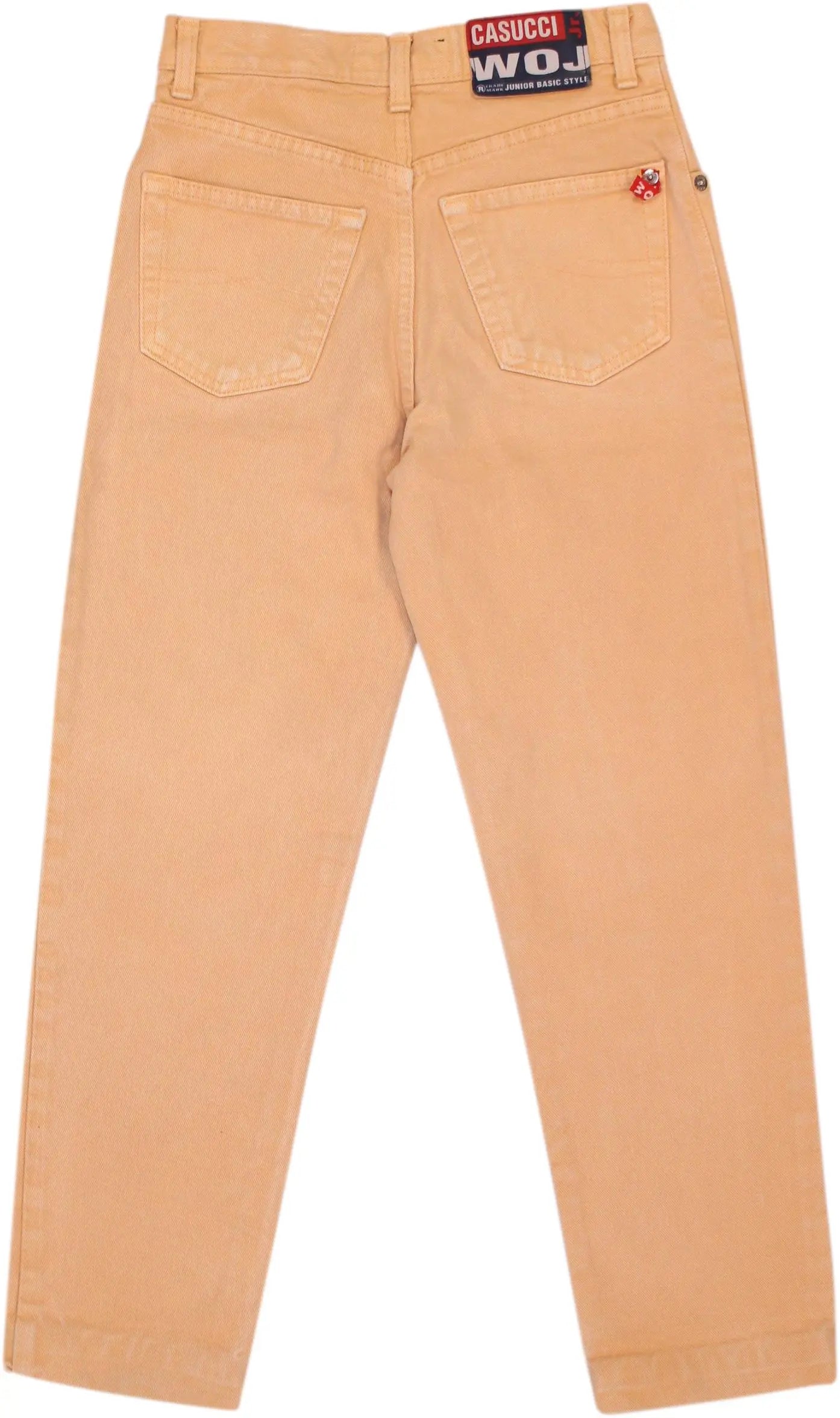 Casucci - Beige Trousers- ThriftTale.com - Vintage and second handclothing
