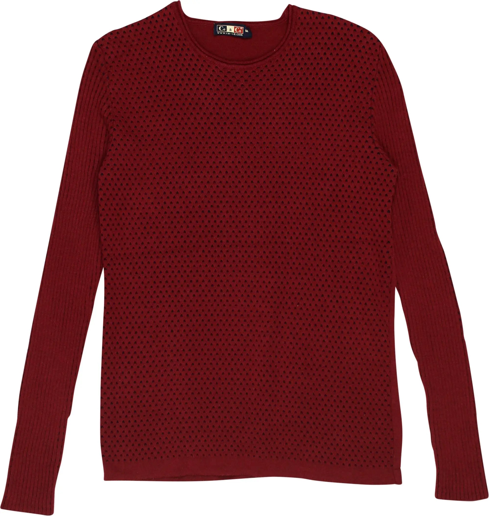 Ce & Ce - Knitted Jumper- ThriftTale.com - Vintage and second handclothing