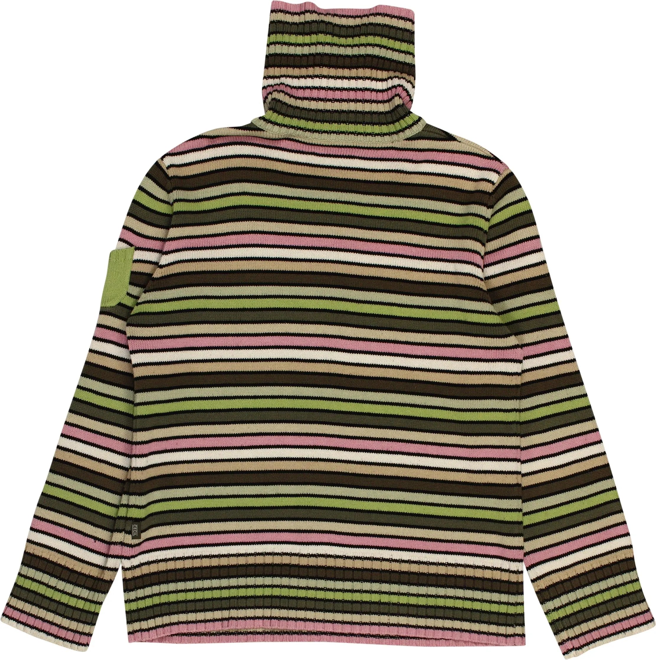 Cecil - Striped Jumper- ThriftTale.com - Vintage and second handclothing