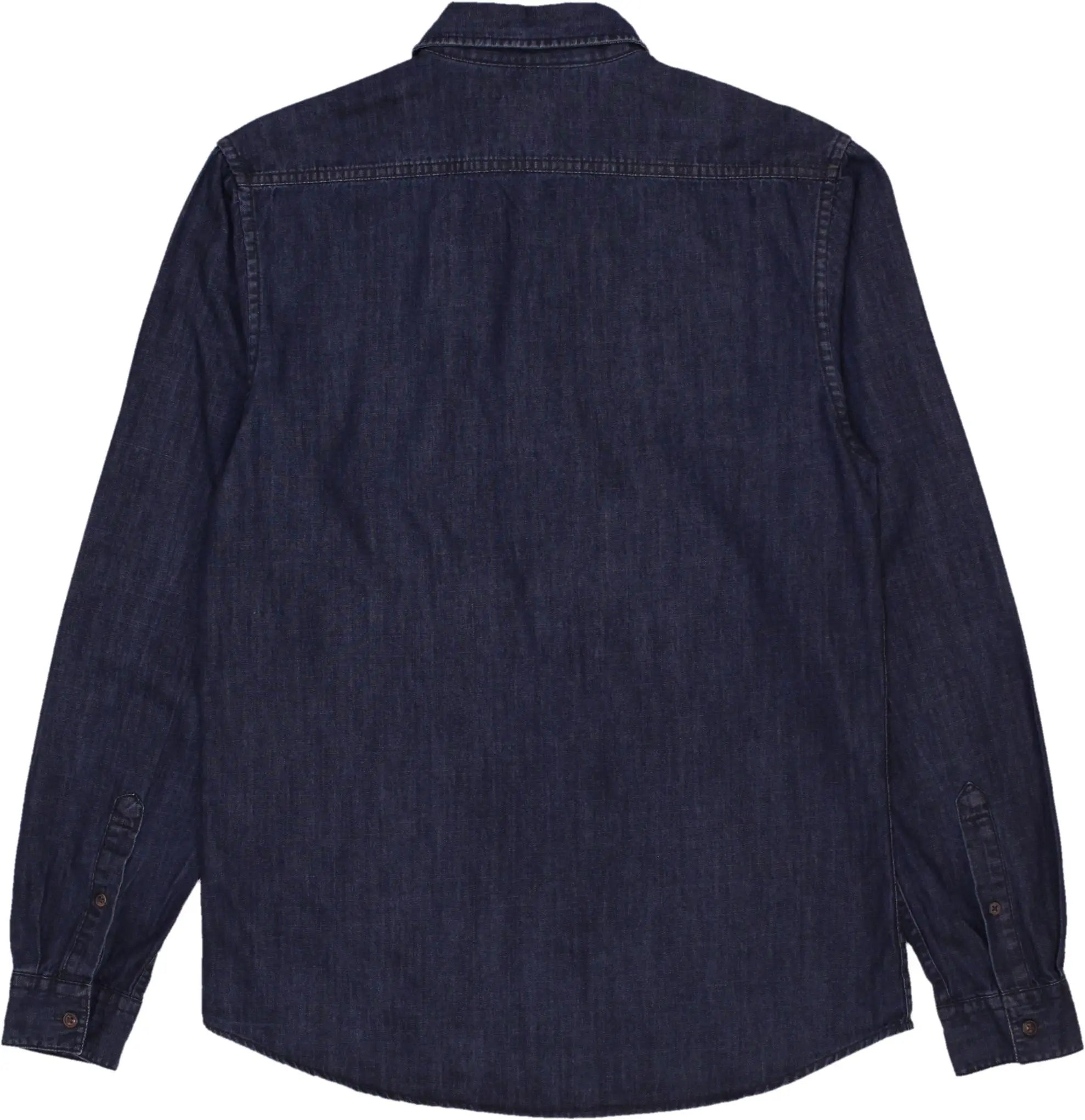 Cedar Wood State - Blue Denim Shirt- ThriftTale.com - Vintage and second handclothing