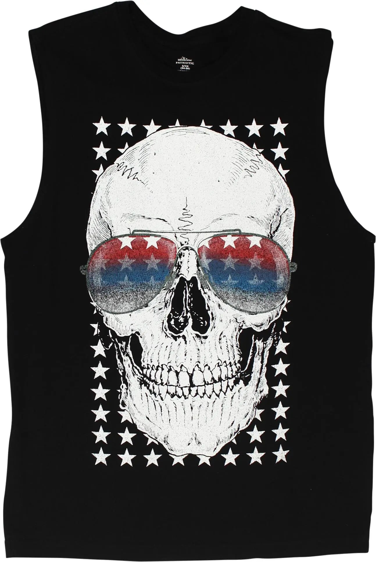 Celebrate - Tanktop- ThriftTale.com - Vintage and second handclothing